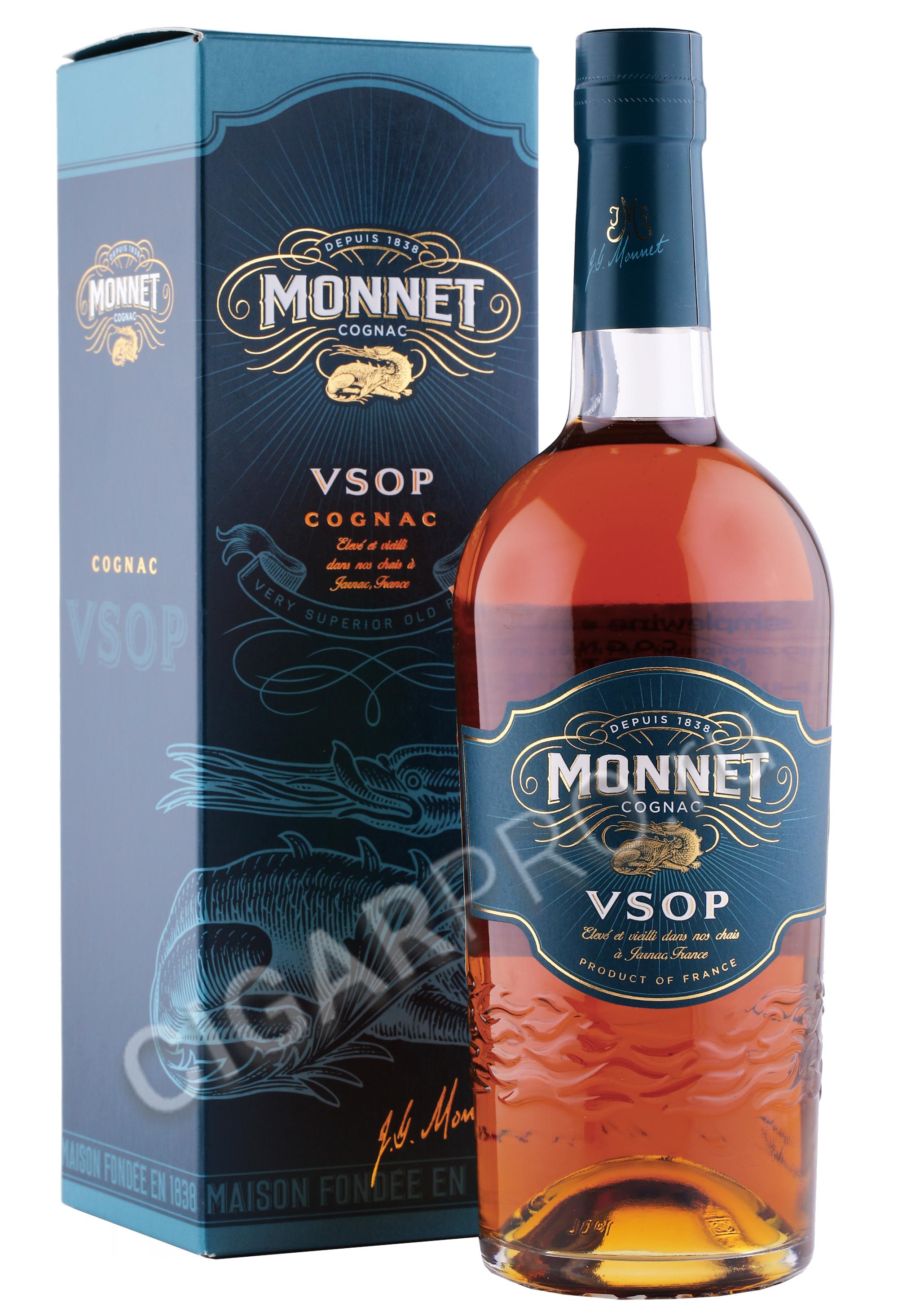 Monnet VSOP купить Коньяк Монне ВСОП 0.7л в подарочной упаковке цена ...