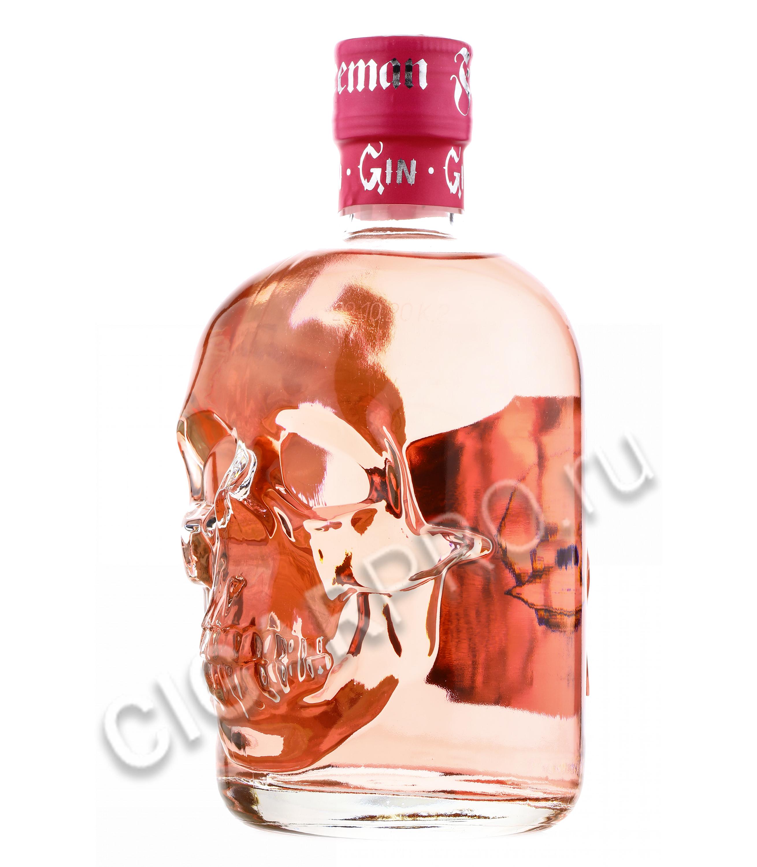 Джин розовый череп. Джин Фримен. Джин Фримен Пинк 40% 0,5л. Джин "Freeman" Pink Gin, 0.5 л КБ. Джин "Фримен Пинк" череп.