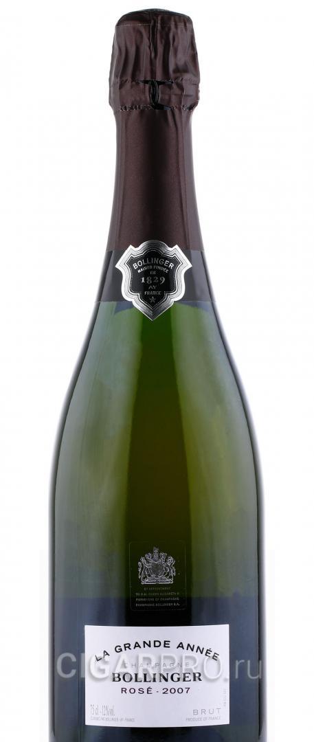 Bollinger La Grande Annee Rose Brut дом шампанских вин Bollinger
