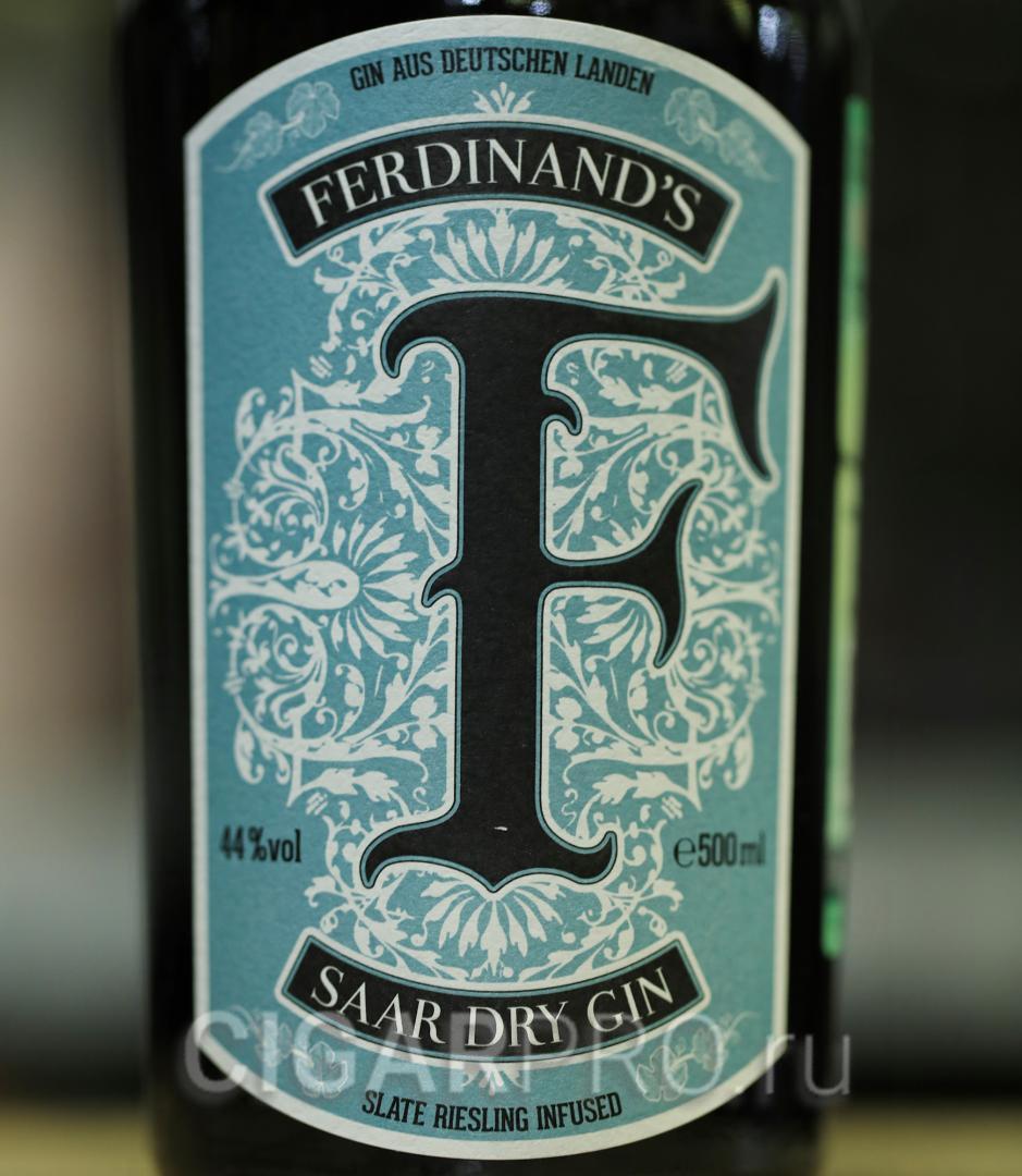 Gin Ferdinand's F Saar Dry Gin Традиционный джин