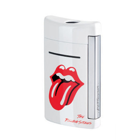 Зажигалка Dupont Minijet Rolling Stones White  зажигалку Дюпон .