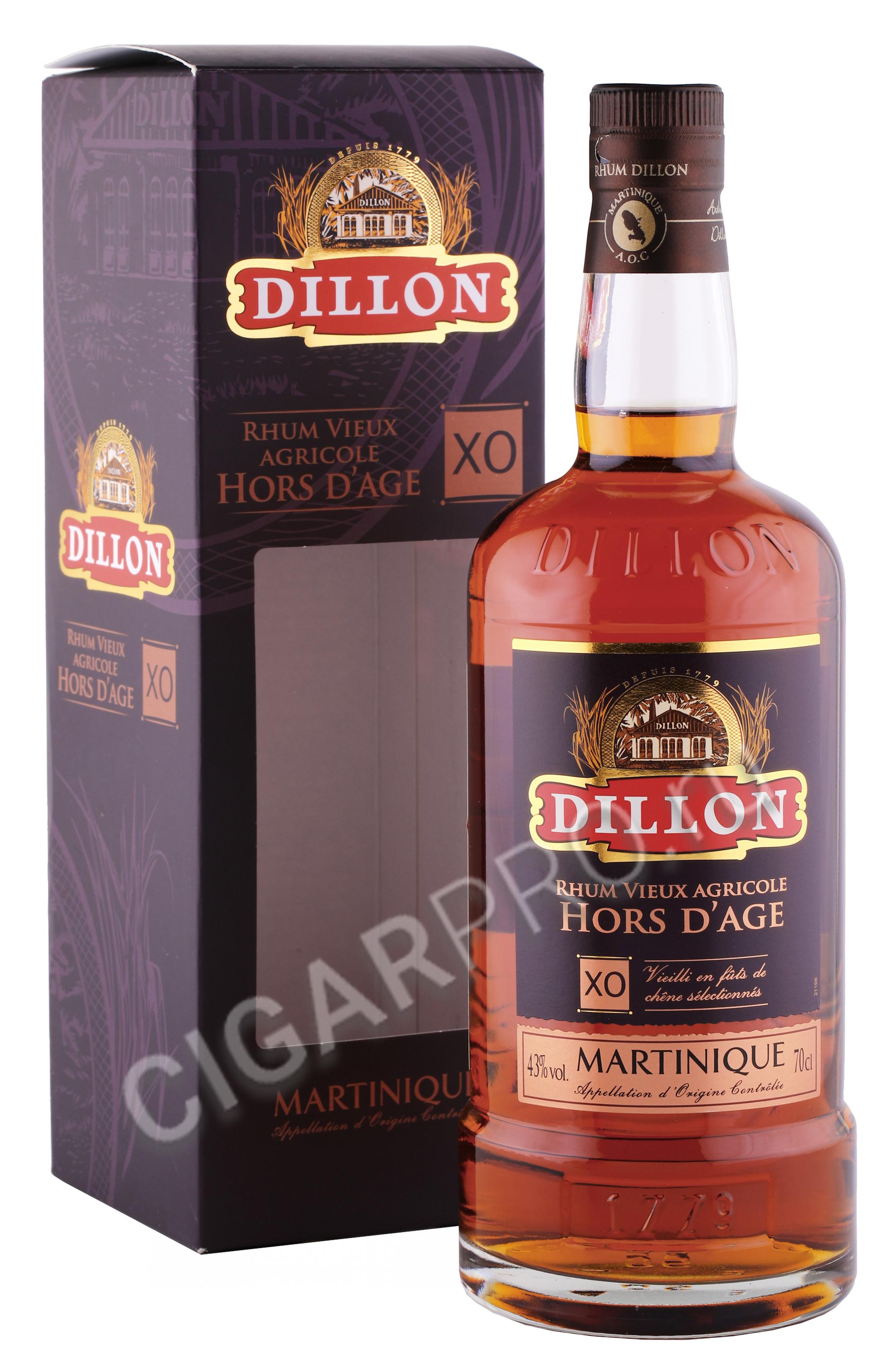 Dillon Hors d Age XO Martinique купить Ром Диллон Ор д Аж ХО Мартиника