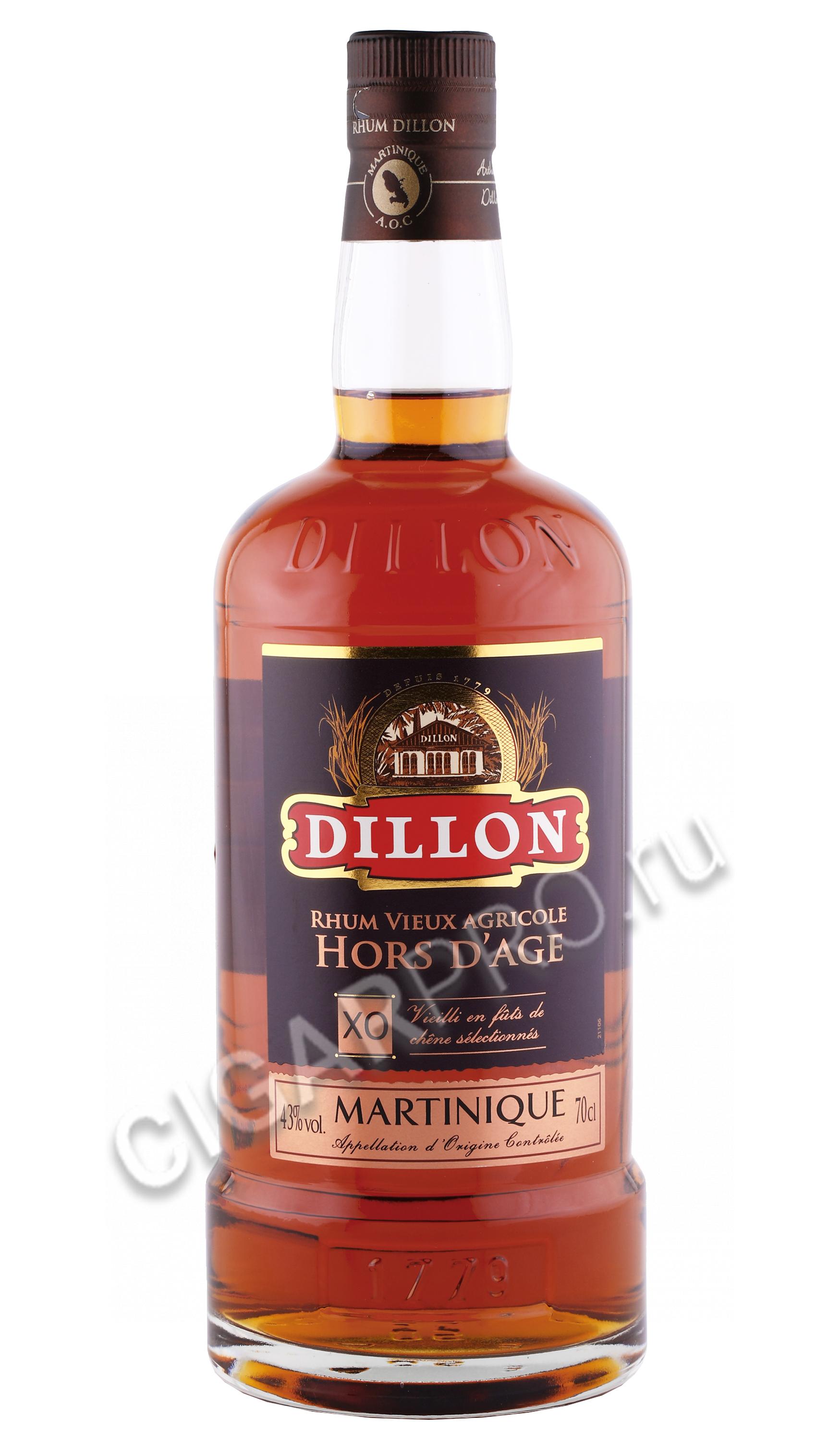 Dillon Hors d Age XO Martinique купить Ром Диллон Ор д Аж ХО Мартиника