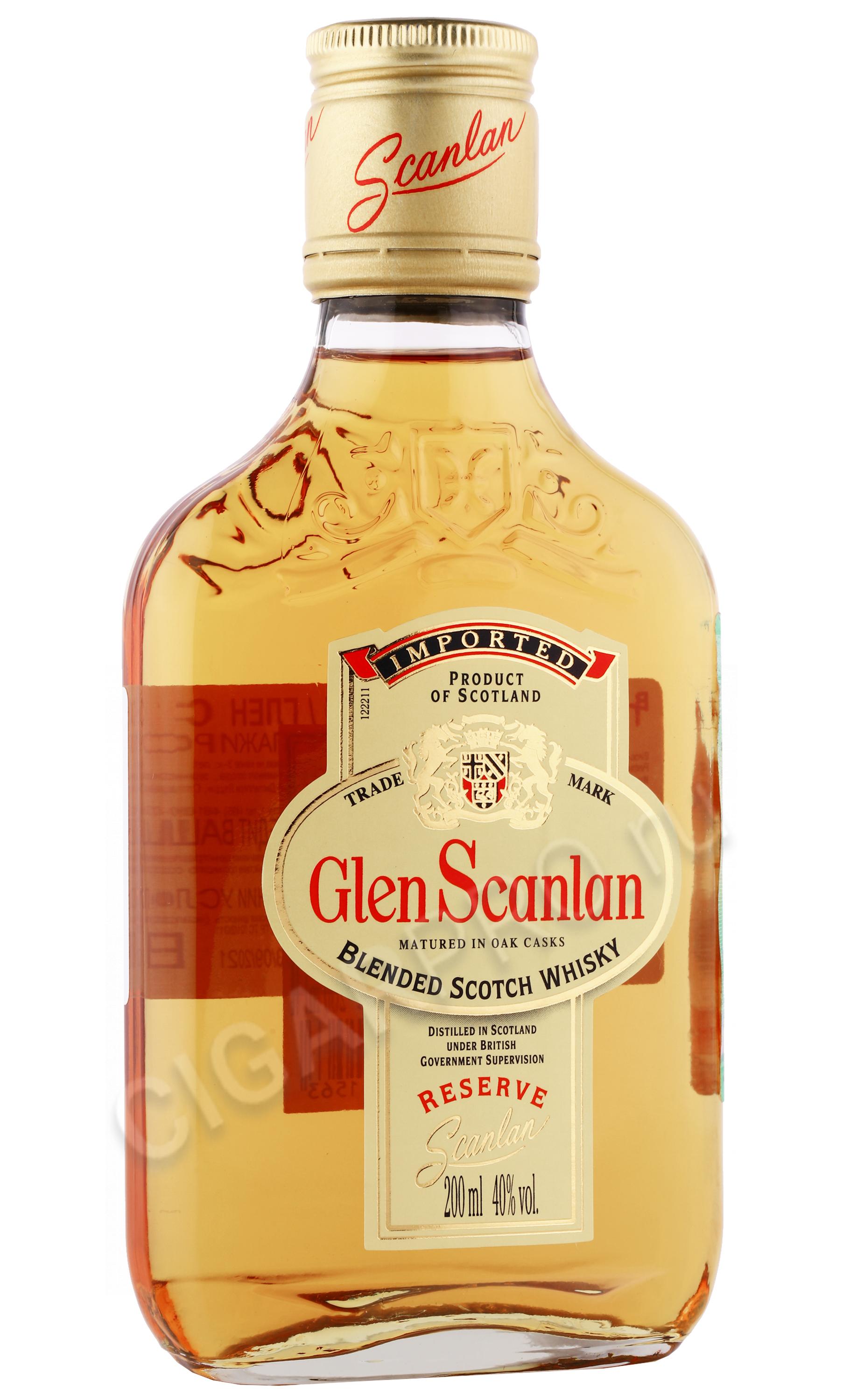 Виски Шотландское Глен Сканлан. Глен Сканлан шотландский купажированный. Виски Глен Сканлан 0.7л. Glen Scanlan Reserve 0.2 l. Glen turner цена 0.7