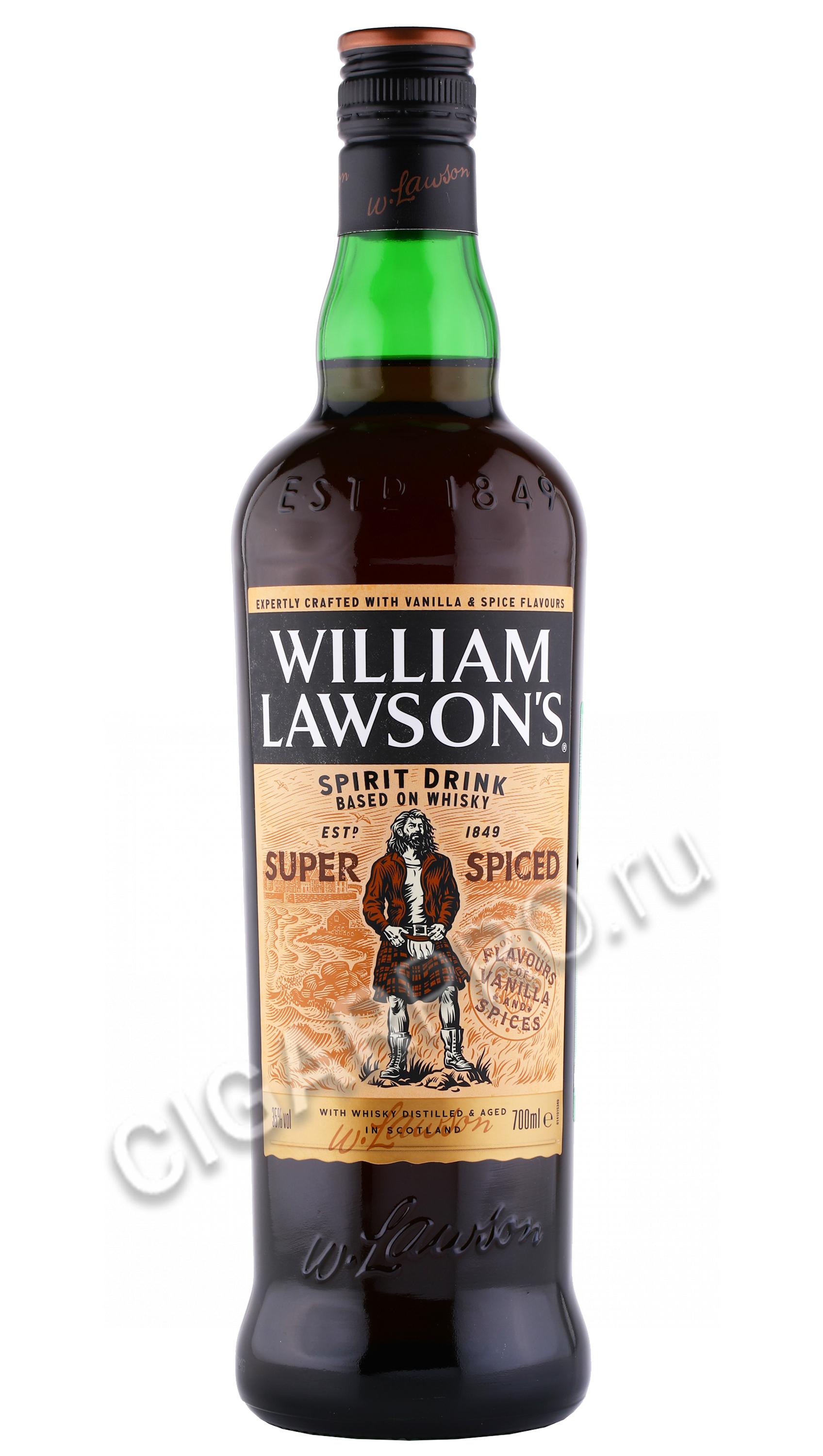 Лоусон 0.7 цена. William Lawson’s Вильям Лоусонс. William Lawson's 0.7 super Spiced виски. Виски Вильям Лоусонс купажированный. Виски Лавсон 0.7 Вильям Лавсан.