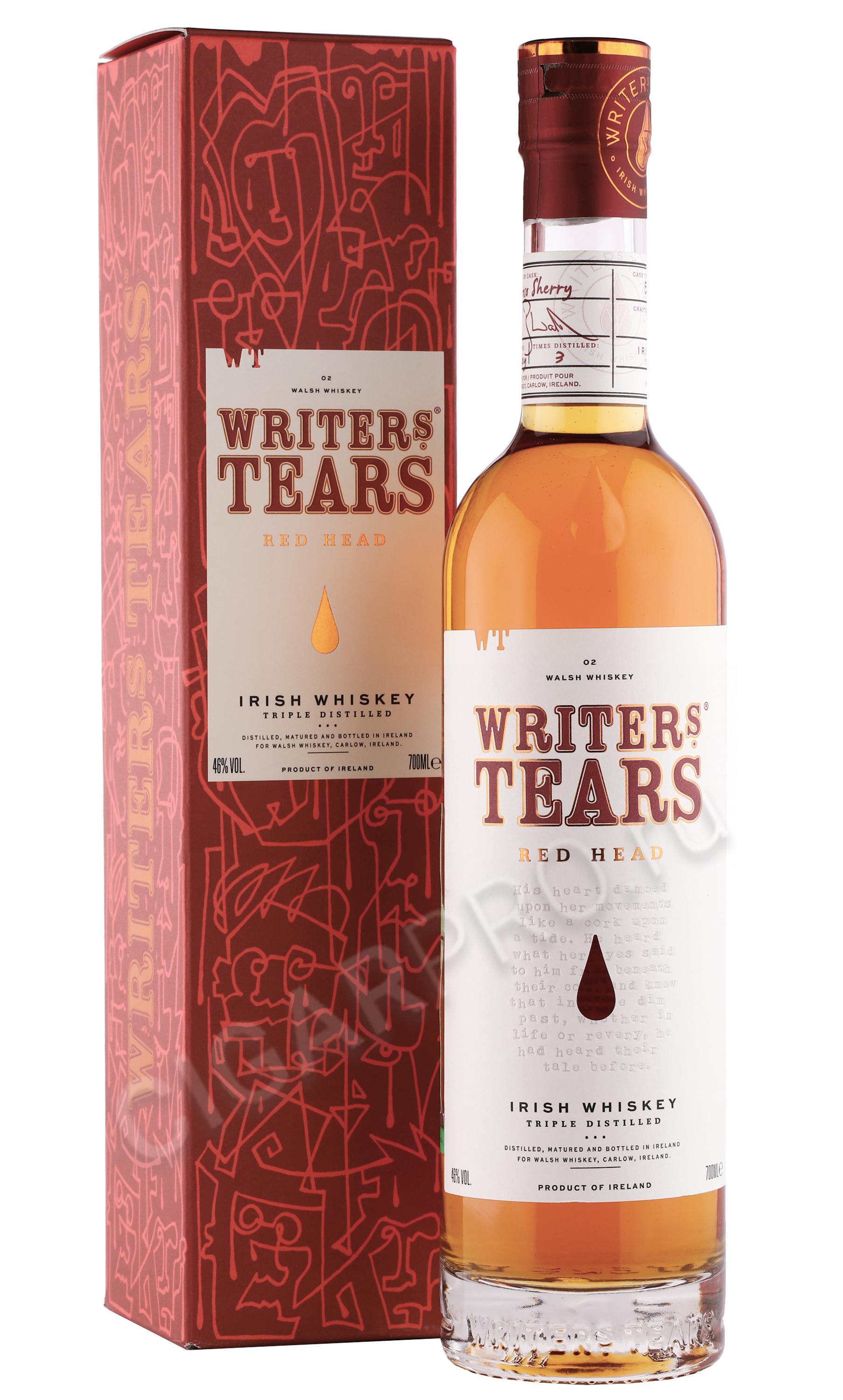 Writers tears 0.7. Ирландский виски writers tears. Виски Теарс ред. Виски head. Виски Райтер ТИРЗ Рэд Хэд.