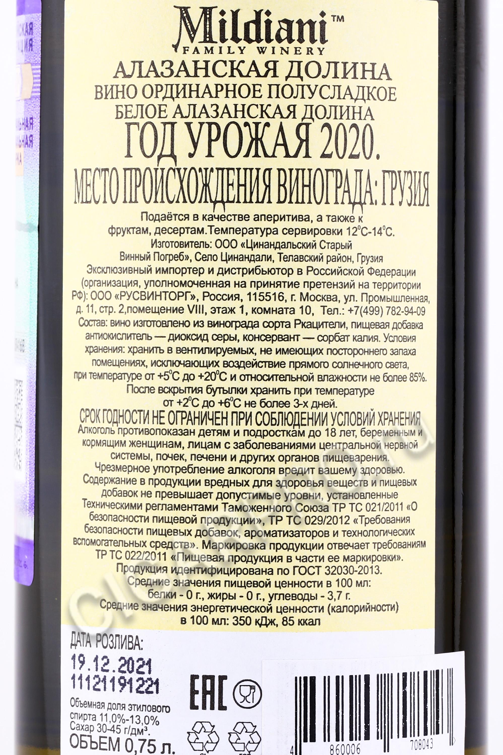 Алазанская долина карта