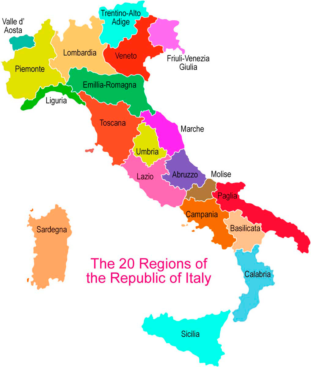 Регионый Италии