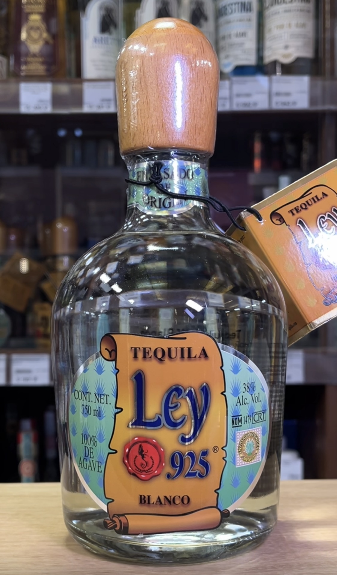 Tequila Ley 925 Blanco Текила Лей 925 Бланко 0.75л