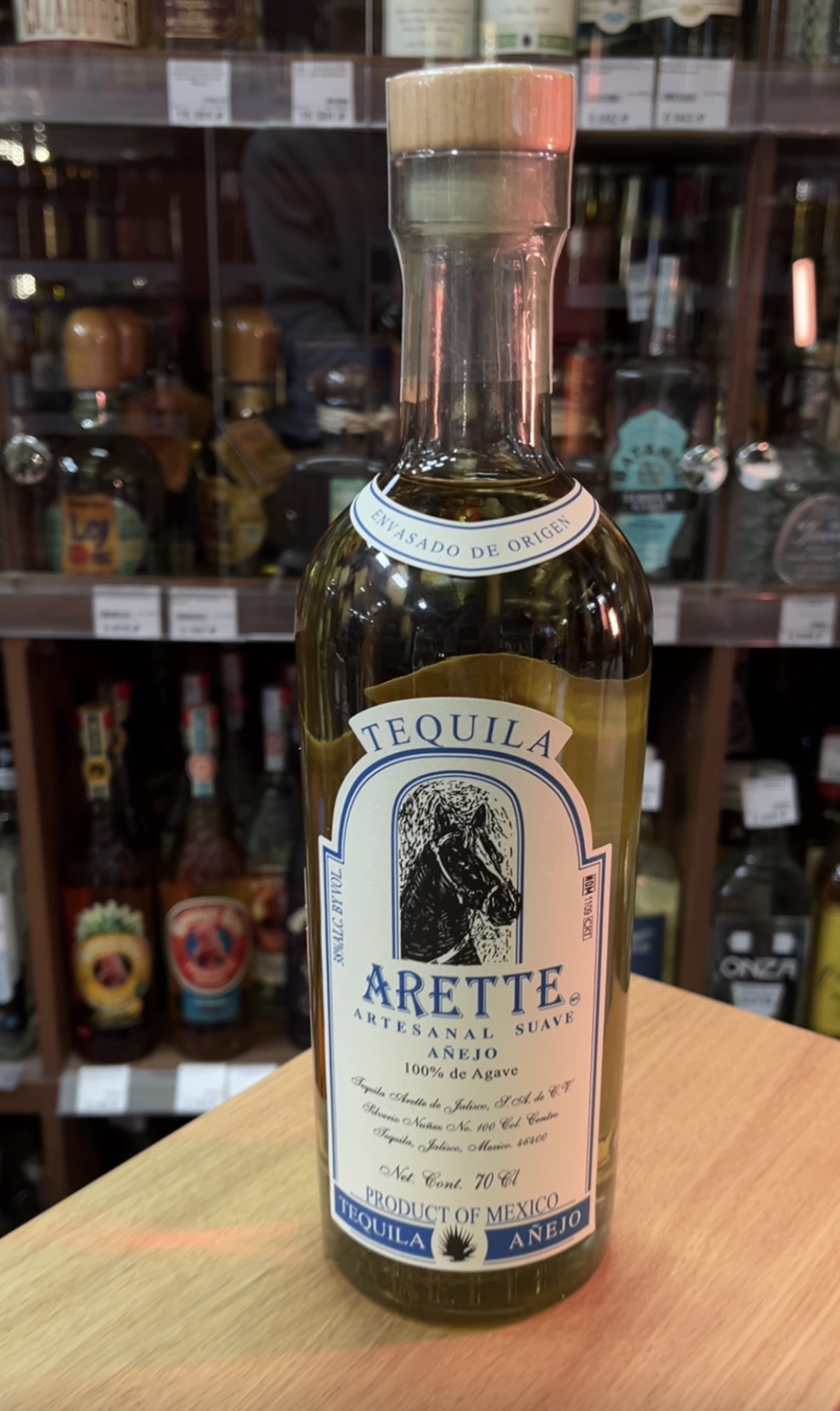 Arette Anejo Текила Аретте Аньехо 0.7л