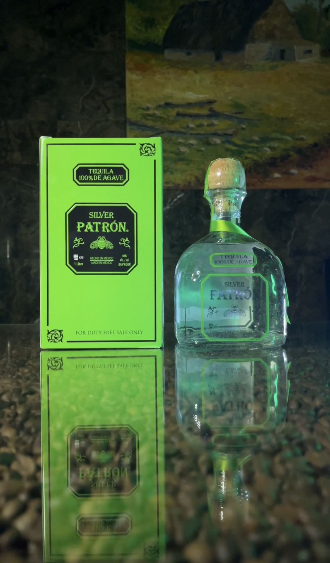 Patron Silver Текила Патрон Сильвер 1л в подарочной упаковке