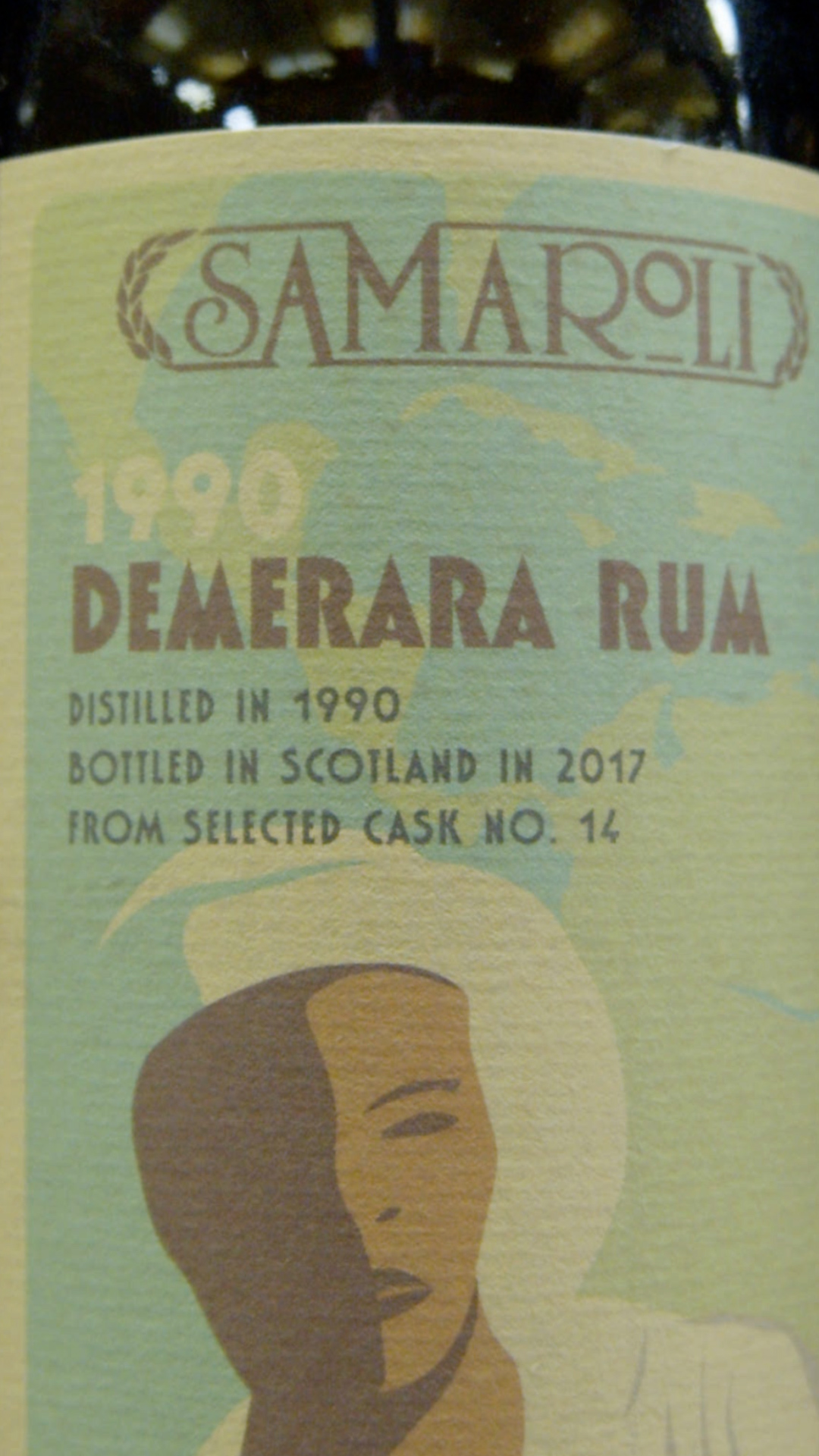 Rum Samaroli Demerara Ром Демерара Самароли 0.7л в подарочной упаковке