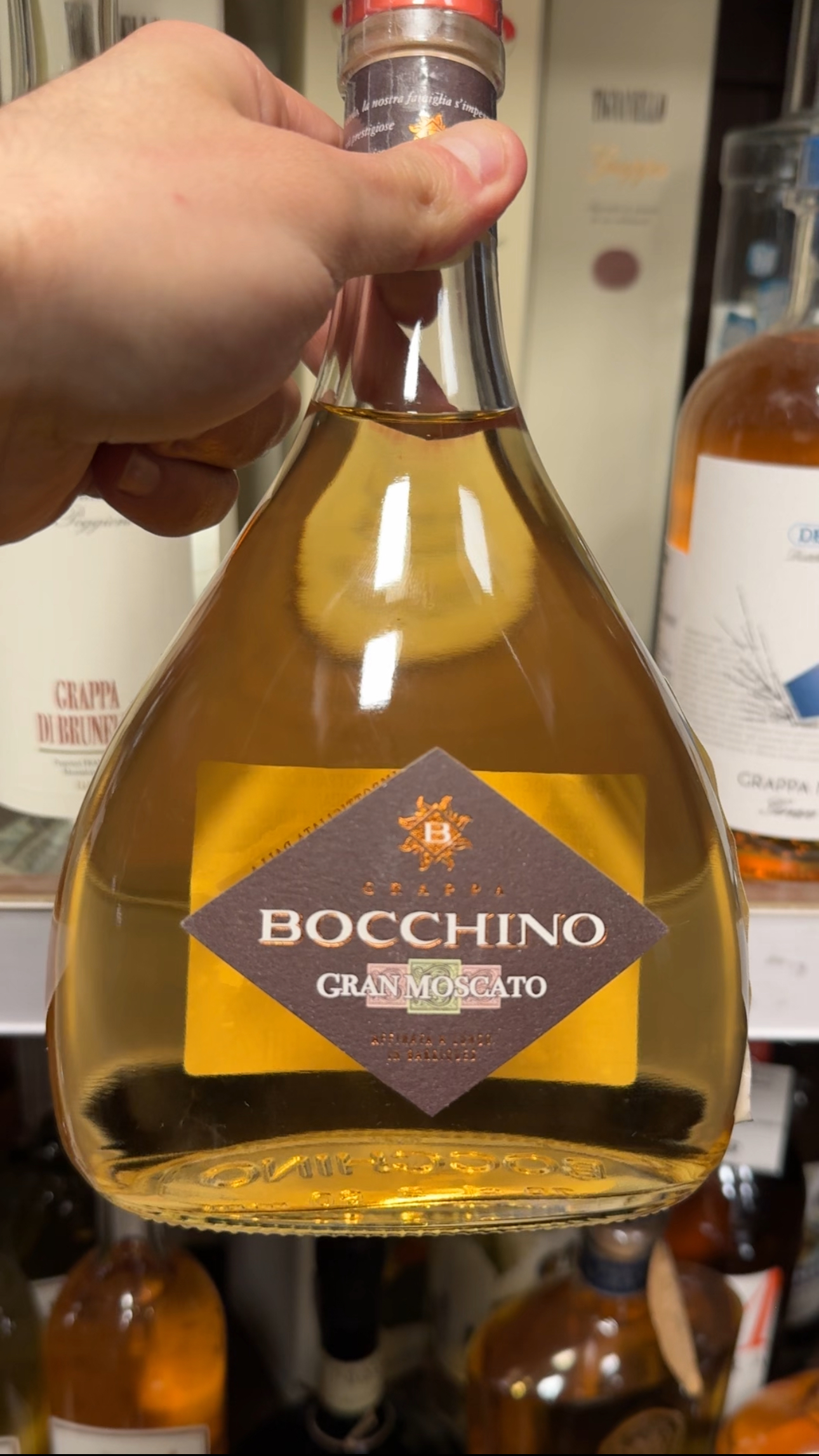 Bocchino Gran Moscato Граппа Боккино Гран Москато 0.7л