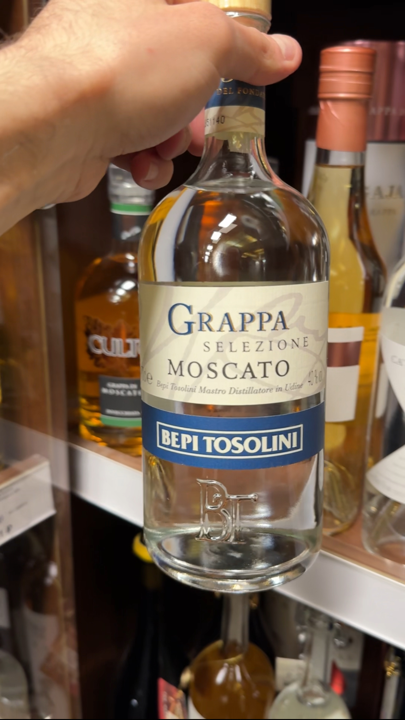 Bepi Tosolini Moscato Граппа Бепи Тосолини Москато 0.7л