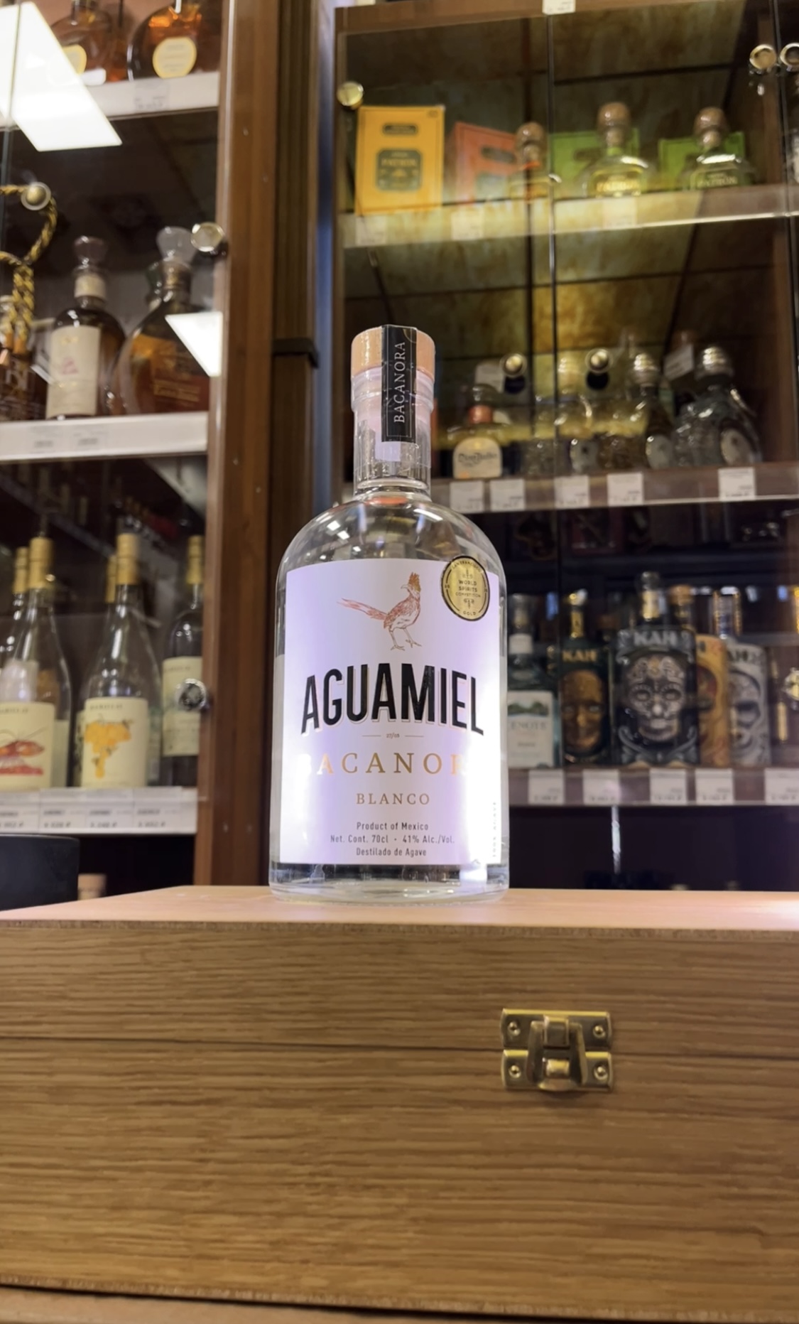 Aguamiel Bacanora Blanco Агуамиэль Баканора Бланко 0.7л
