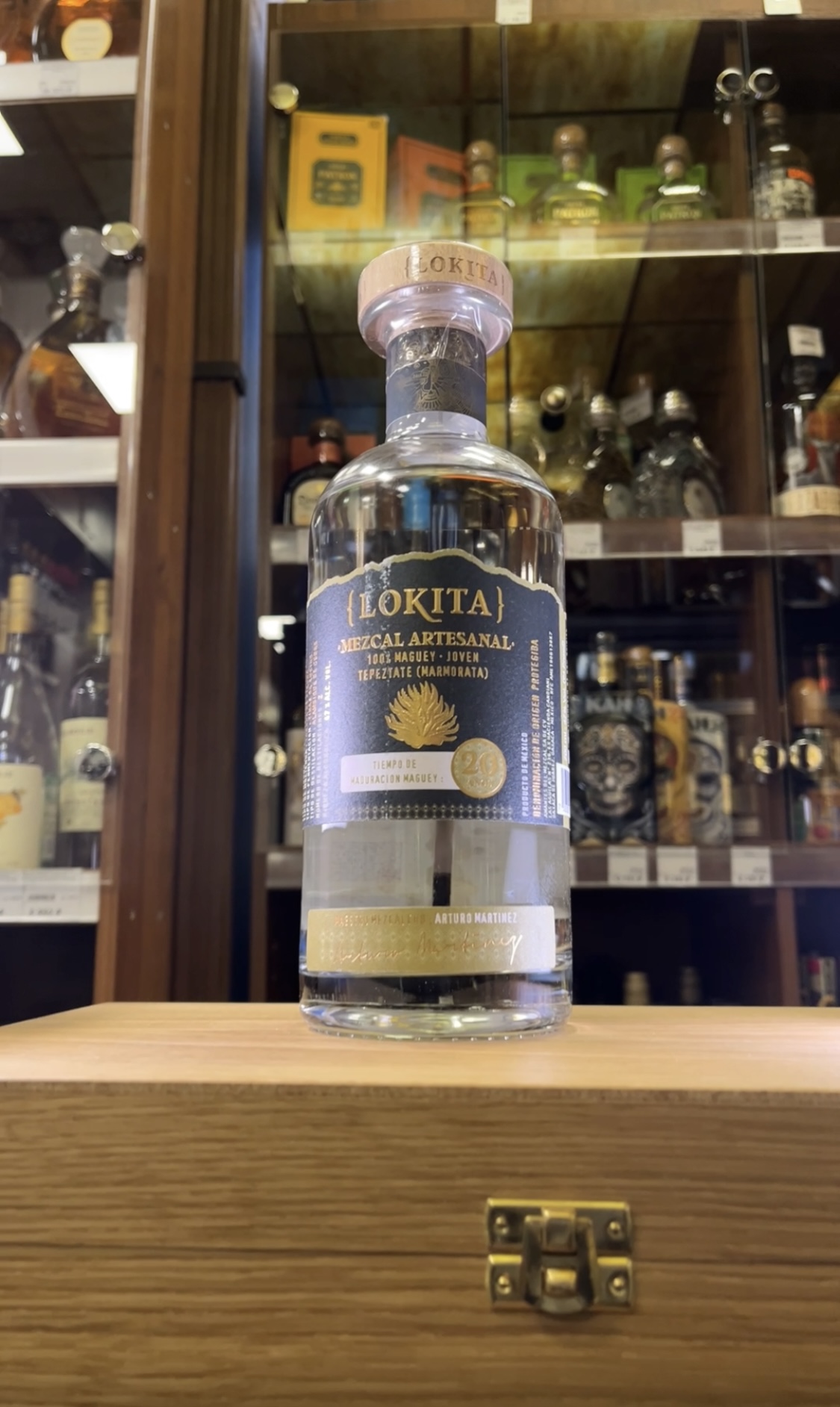 Lokita Mezcal Tepeztate Мескаль Локита Мескаль Тепестате 0.7л