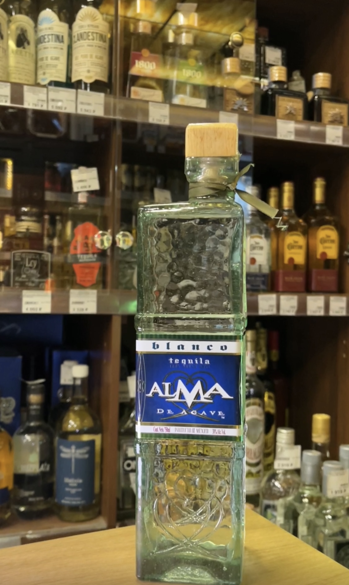 Alma de Agave Blanco Текила Алма де Агаве Бланко 0.75л