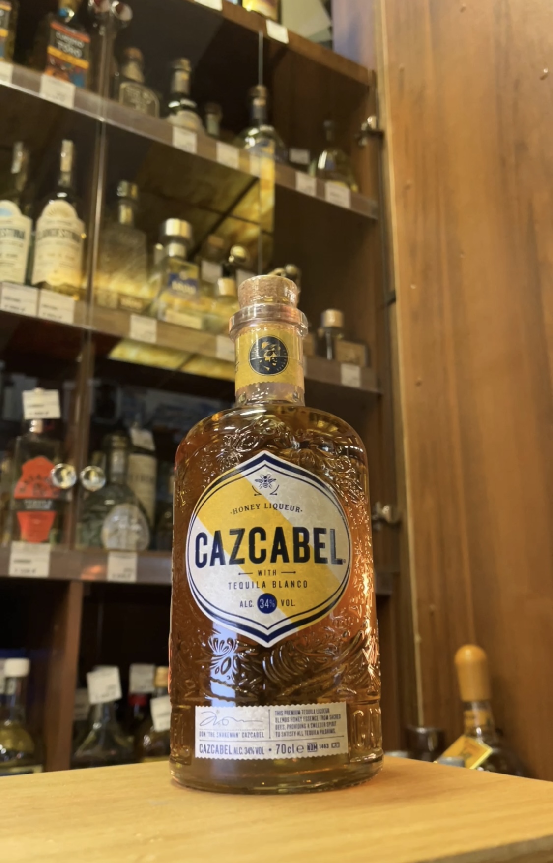 Cazcabel Honey Tequila Blanco Ликер Казкабель Медовый Текила Бланко 0.7л