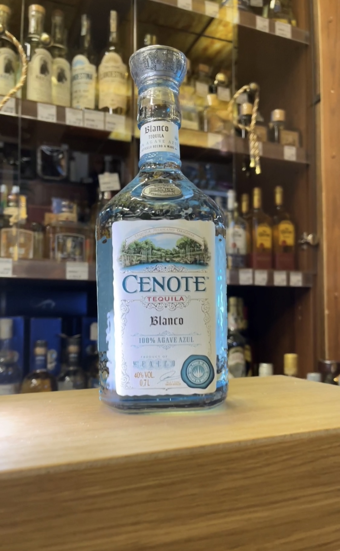 Cenote Blanco Текила Сеноте Бланко 0.7л