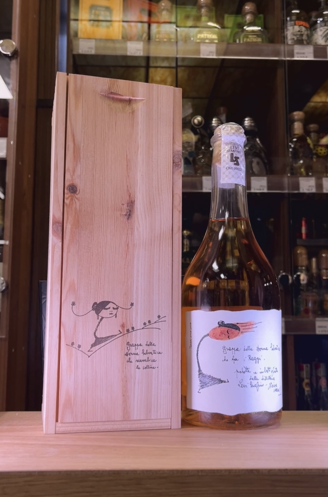 Grappa Ambrata Граппа Амбрата 0.7л