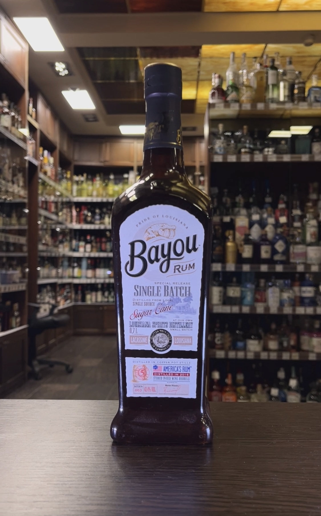 Bayou Single Batch Ром Байю Сингл Бэтч 0.7л