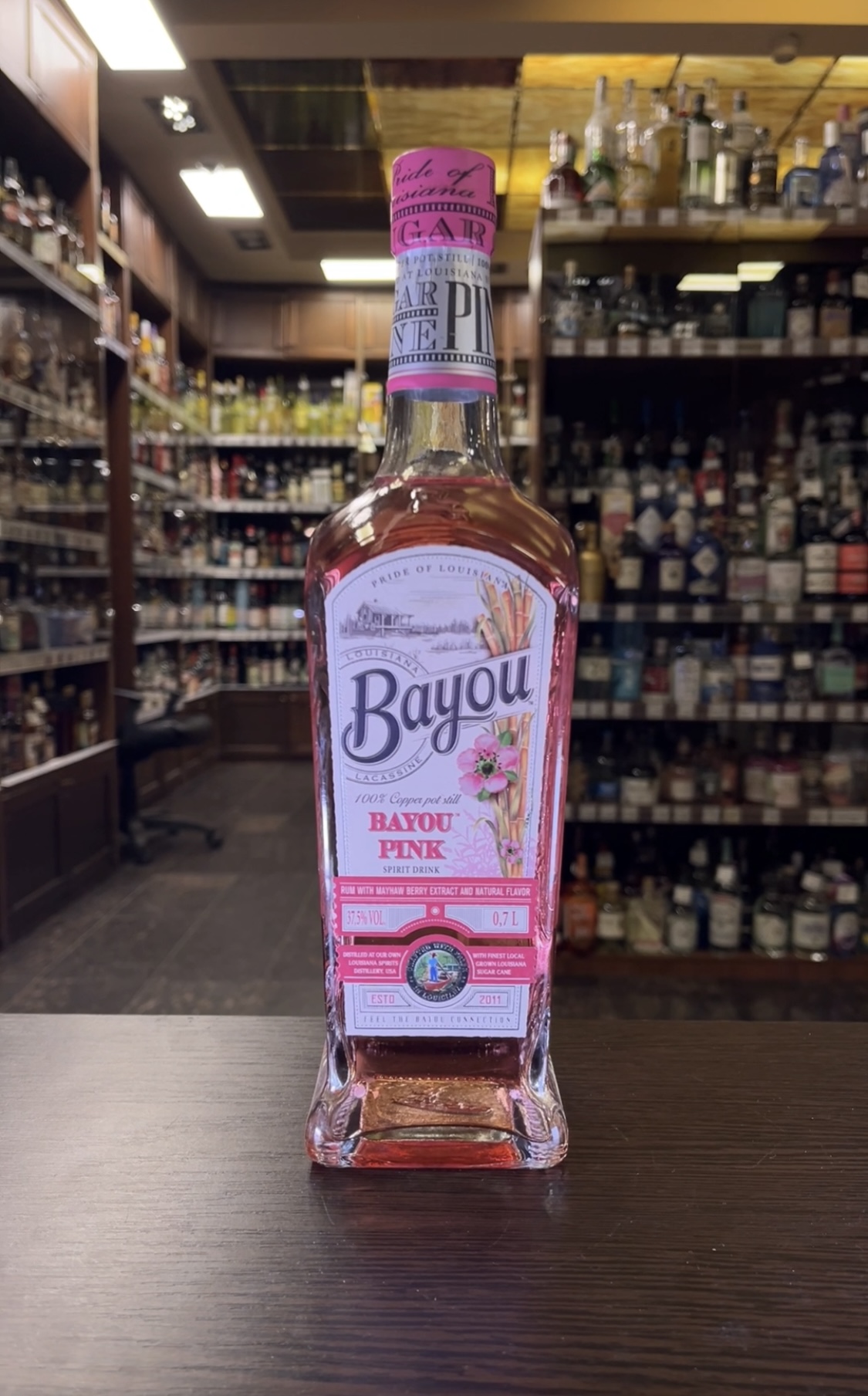 Bayou Pink Ром Байю Пинк 0.7л