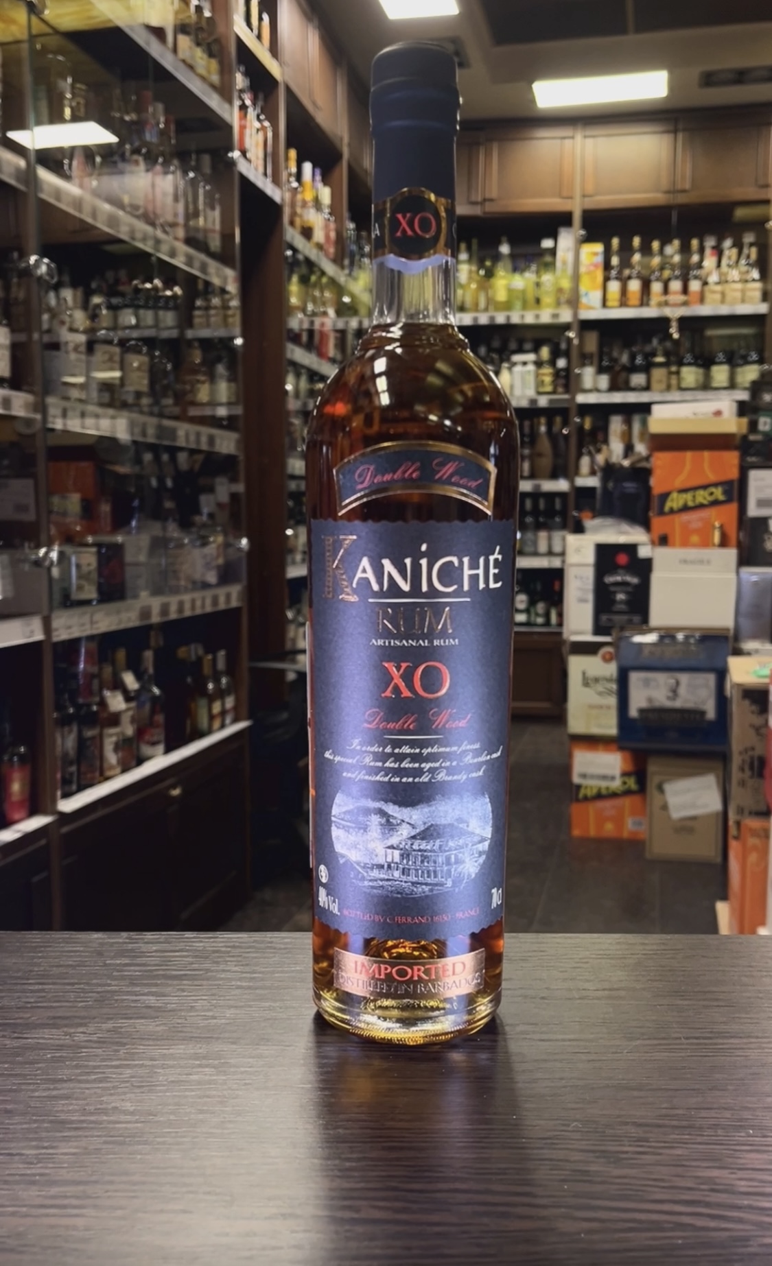 Kaniche XO Artisanal Rum Ром Каниче XO Артизаналь 0.7л в деревянной упаковке