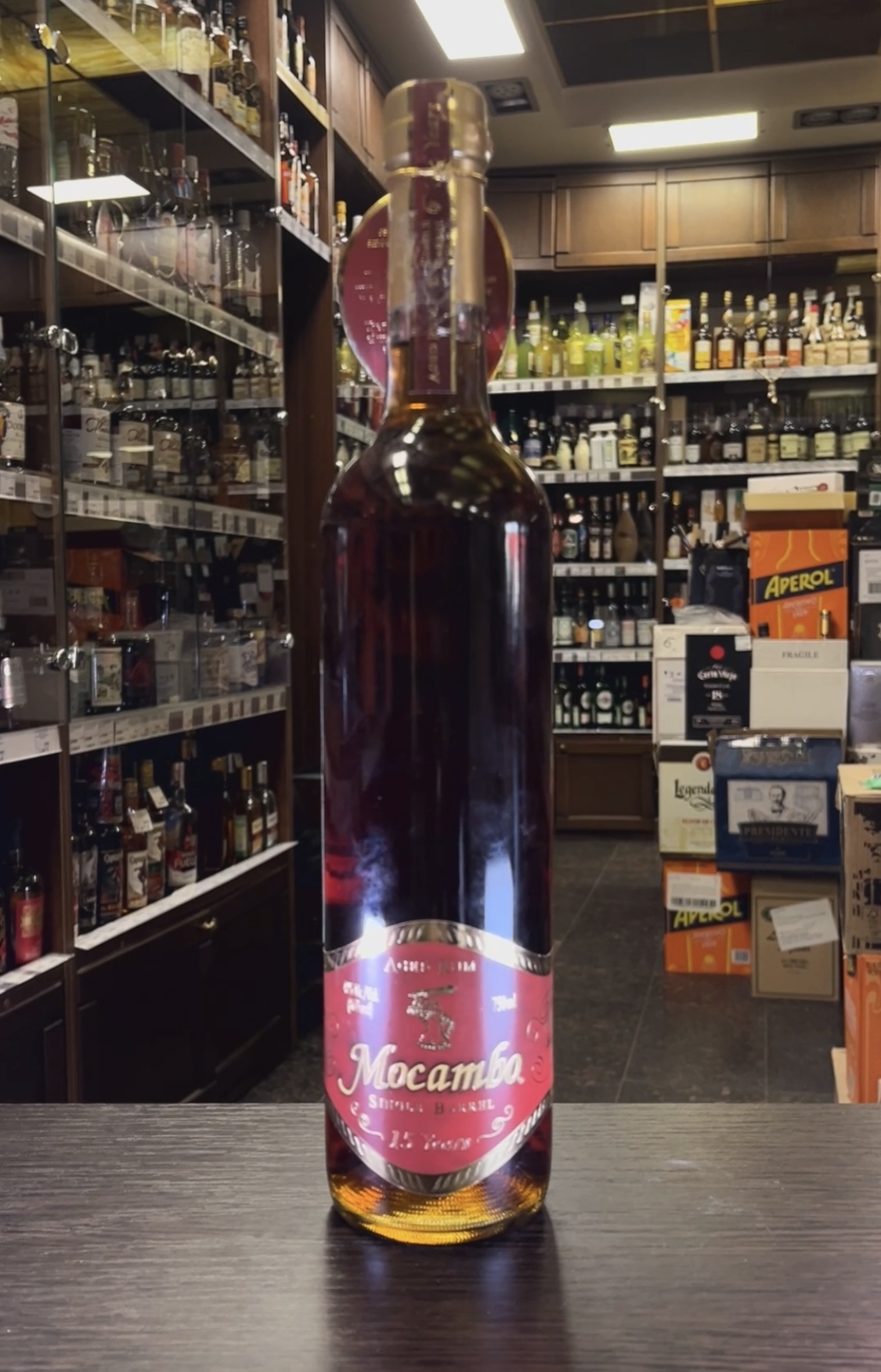 Ром Mocambo Single Barrel 15 years 0.75л