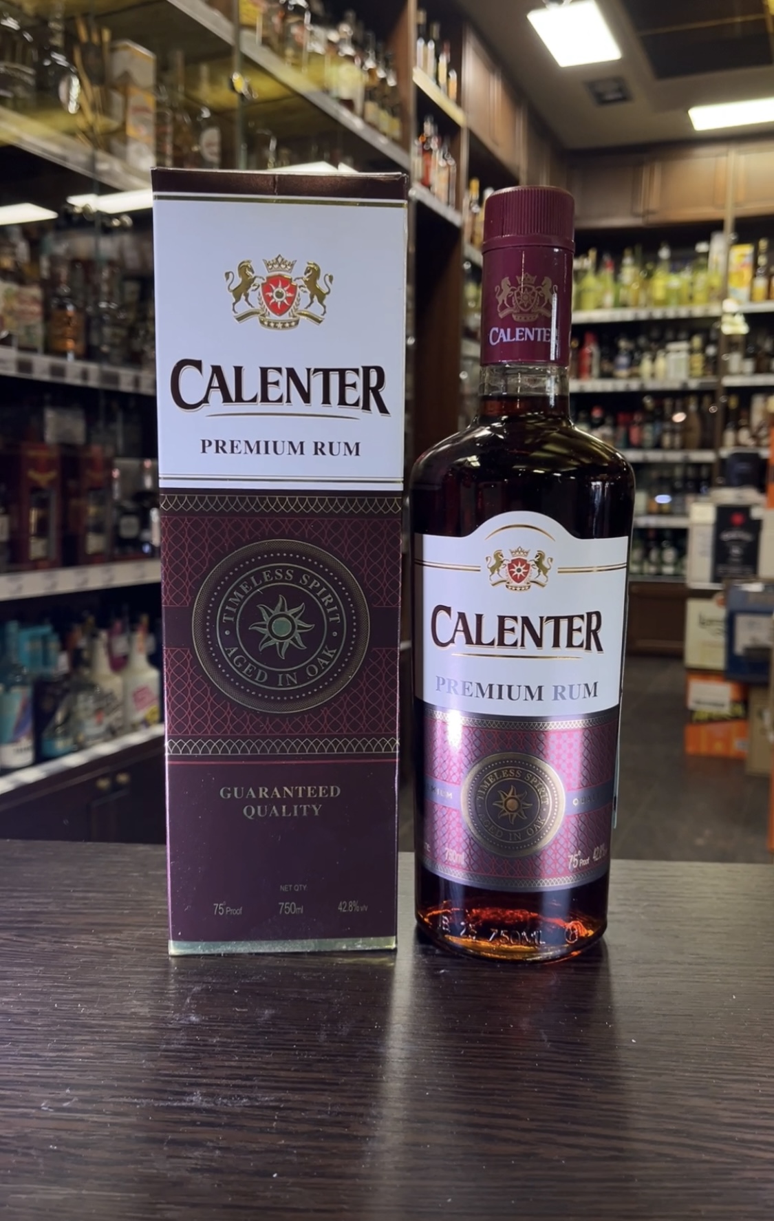 Calenter Premium Ром Калентер Премиум 0.75л в подарочной упаковке