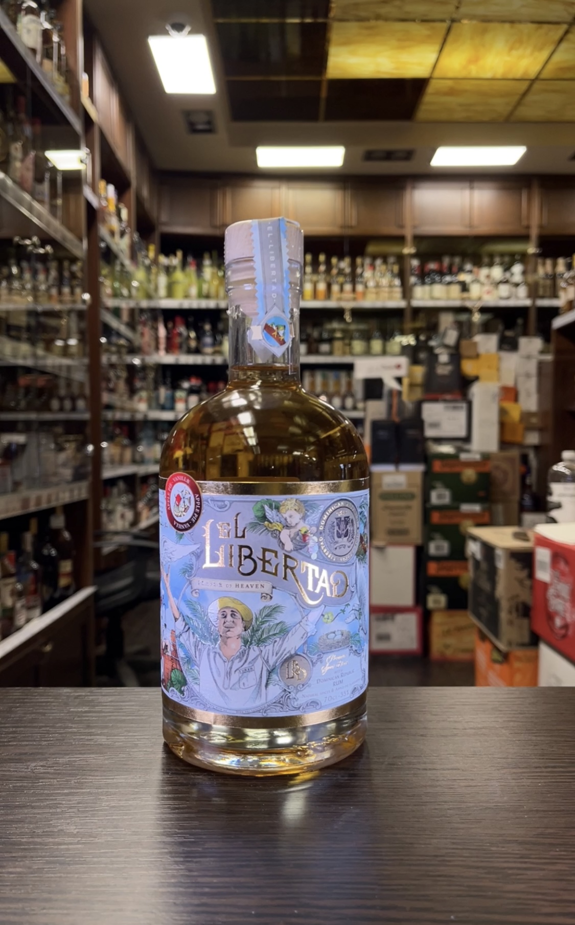 El Libertad Premium Spirit Drink Flavor of Haven Ром Эль Либертад Премиум  Спирит Дринк Аромат Неба 0.7л