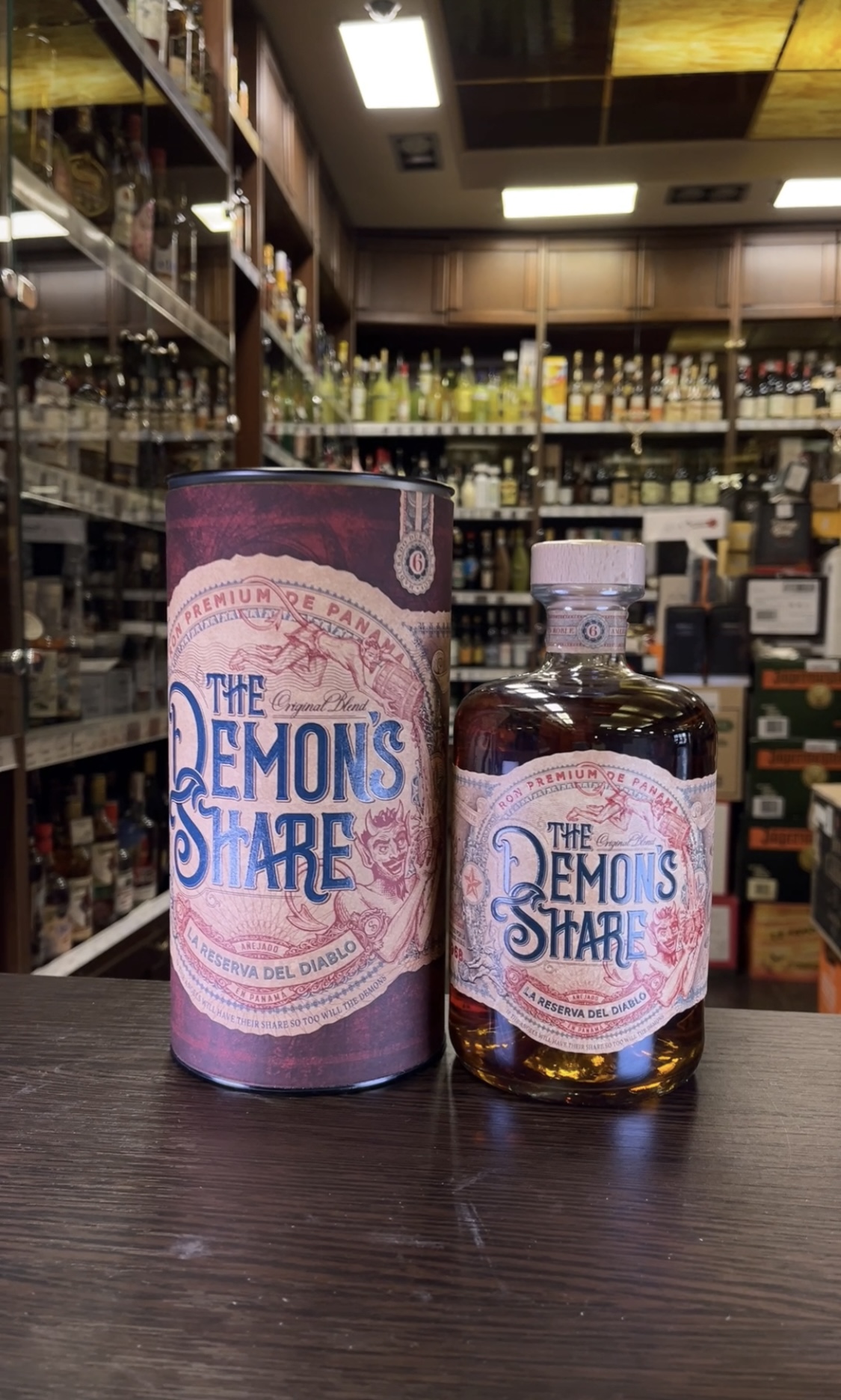 The Demons Share 6 Years Old Ром Дэмонс Шэа 6 лет 0.7л в подарочной упаковке