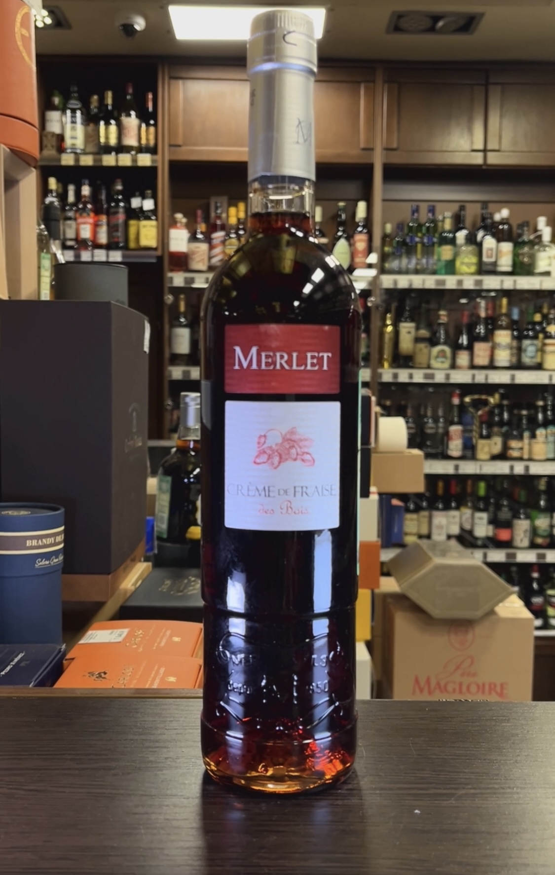 Merlet Creme de Fraise Ликер Мерле Земляника 0.7л