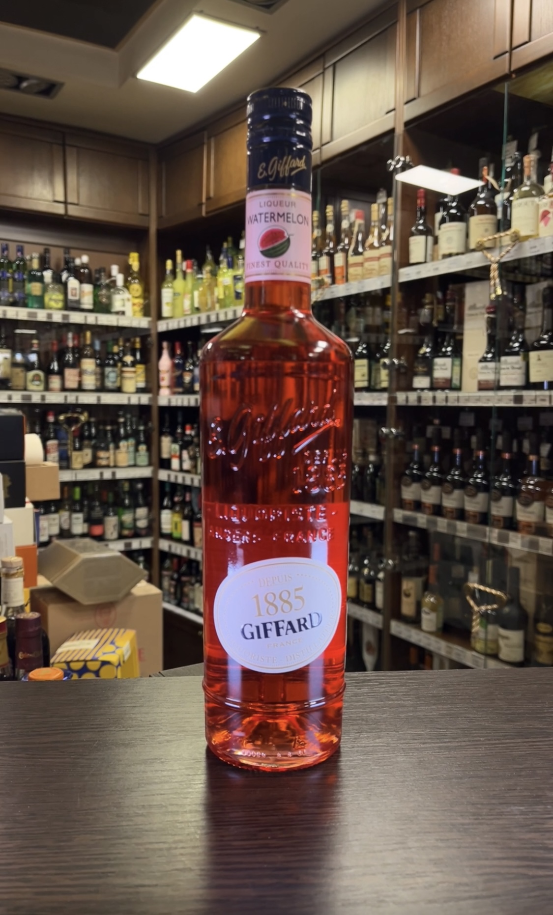 Liqueur Giffard Watermelon Ликер Жиффар Арбуз