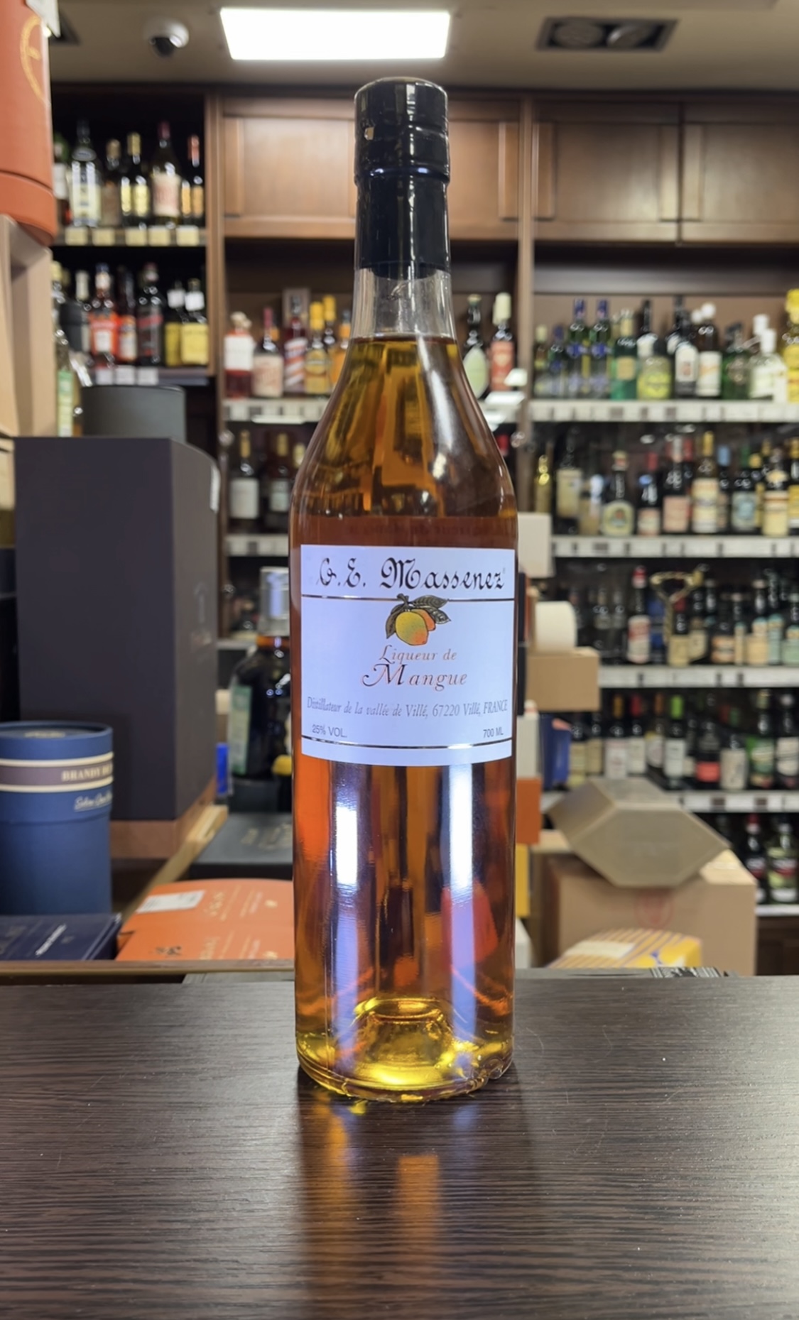 G E Massenez Mangue Ликер Ж Е Массене Манго 0.7л