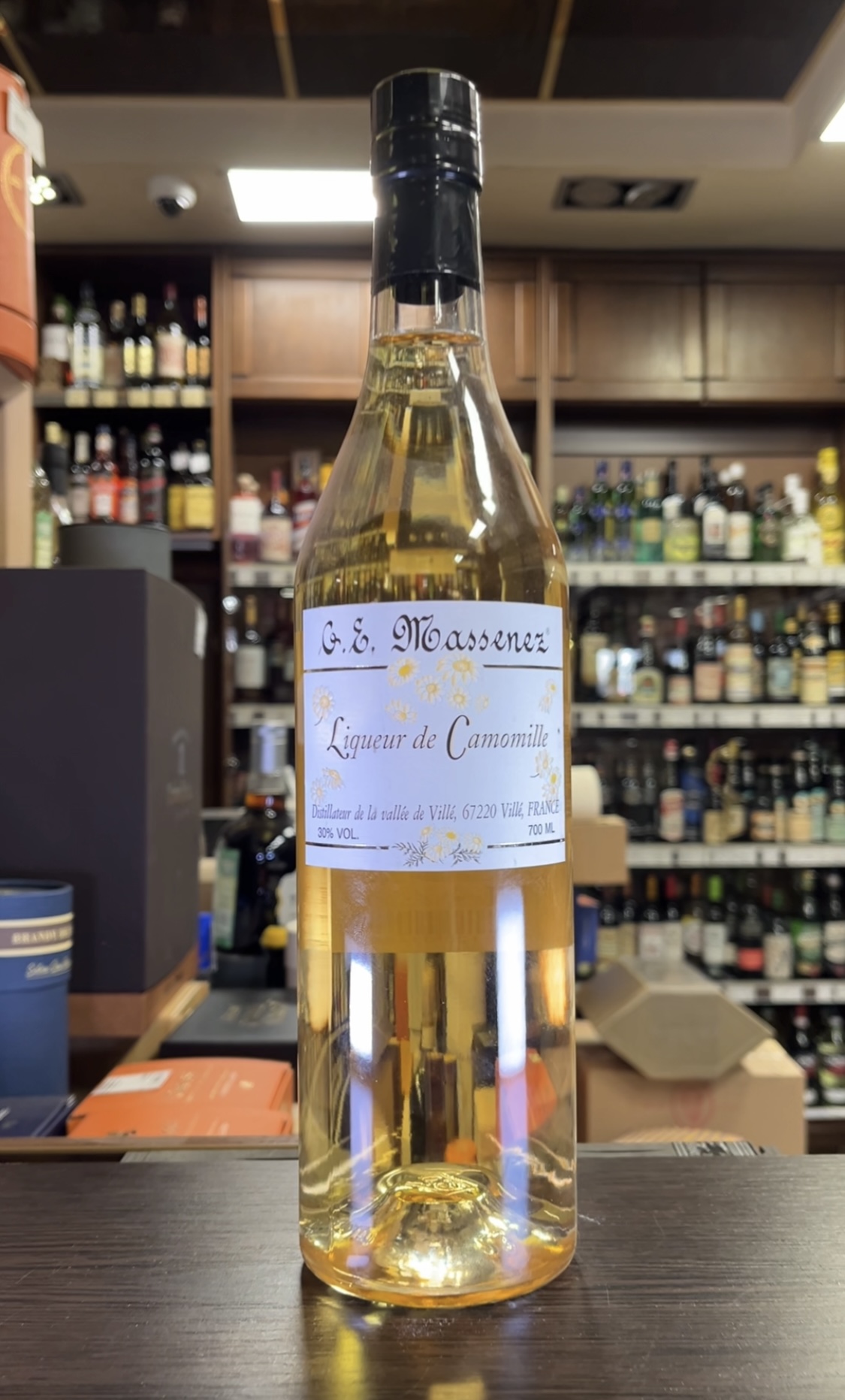 G.E. Massenez Liqueur de Camomille Ликёр Ж.Е. Массене Ромашка 0.7л