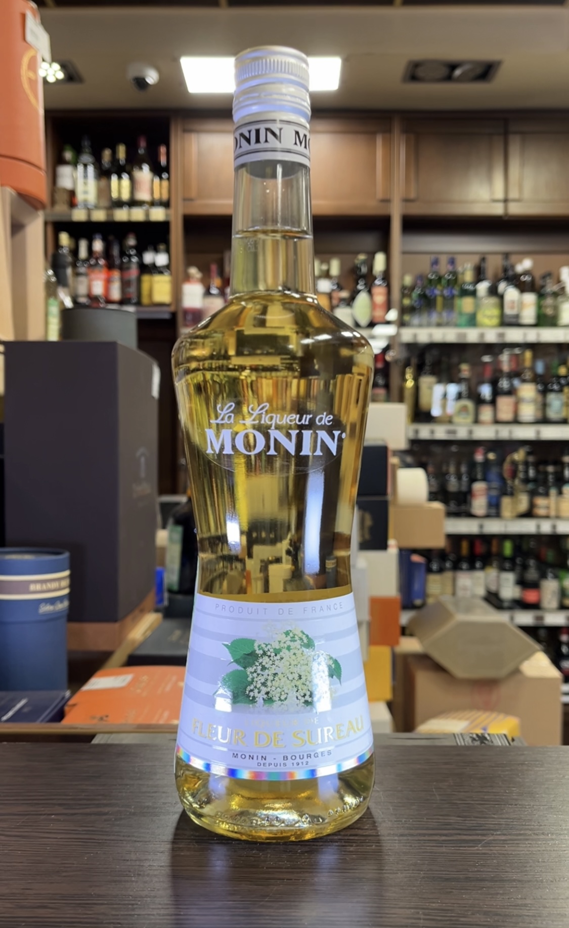 Monin Liqueur de Fleur de Sureau Ликер Монин Флер де Сюро со вкусом бузины 0.7л