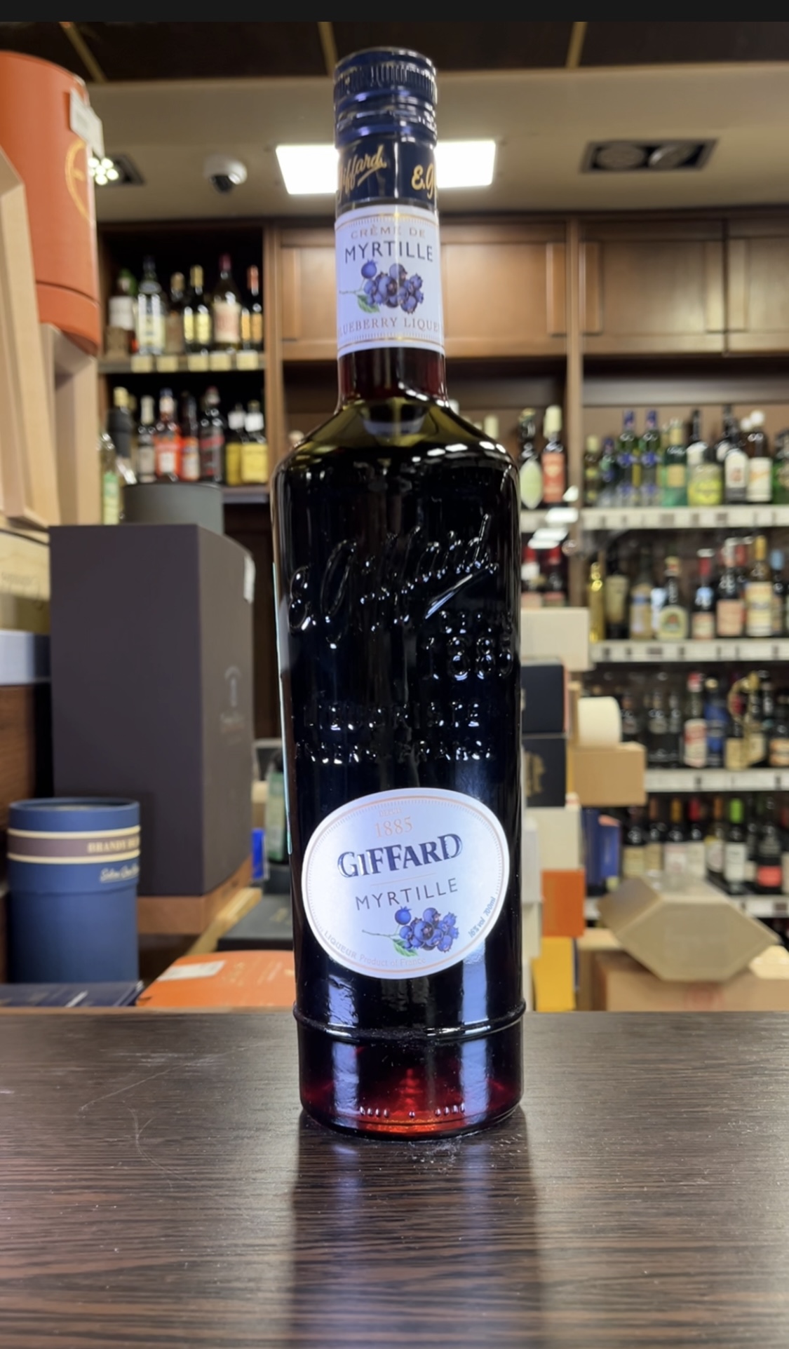 Giffard Creme De Myrtille Ликер Жиффар Черника 0.7л