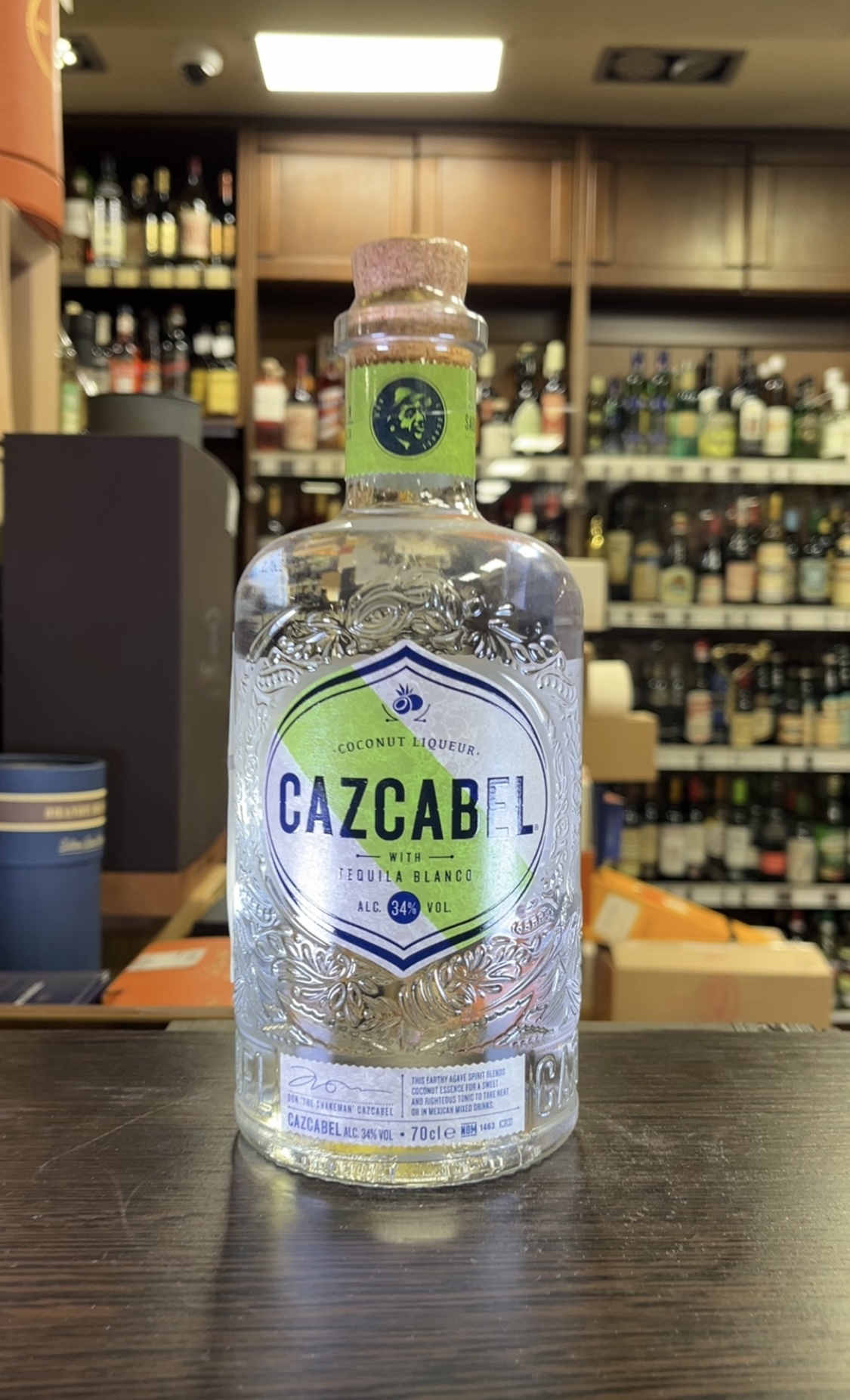 Cazcabel Coconut Tequila Blanco Ликер Казкабель Кокосовый Ликёр Текила Бланко 0.7л