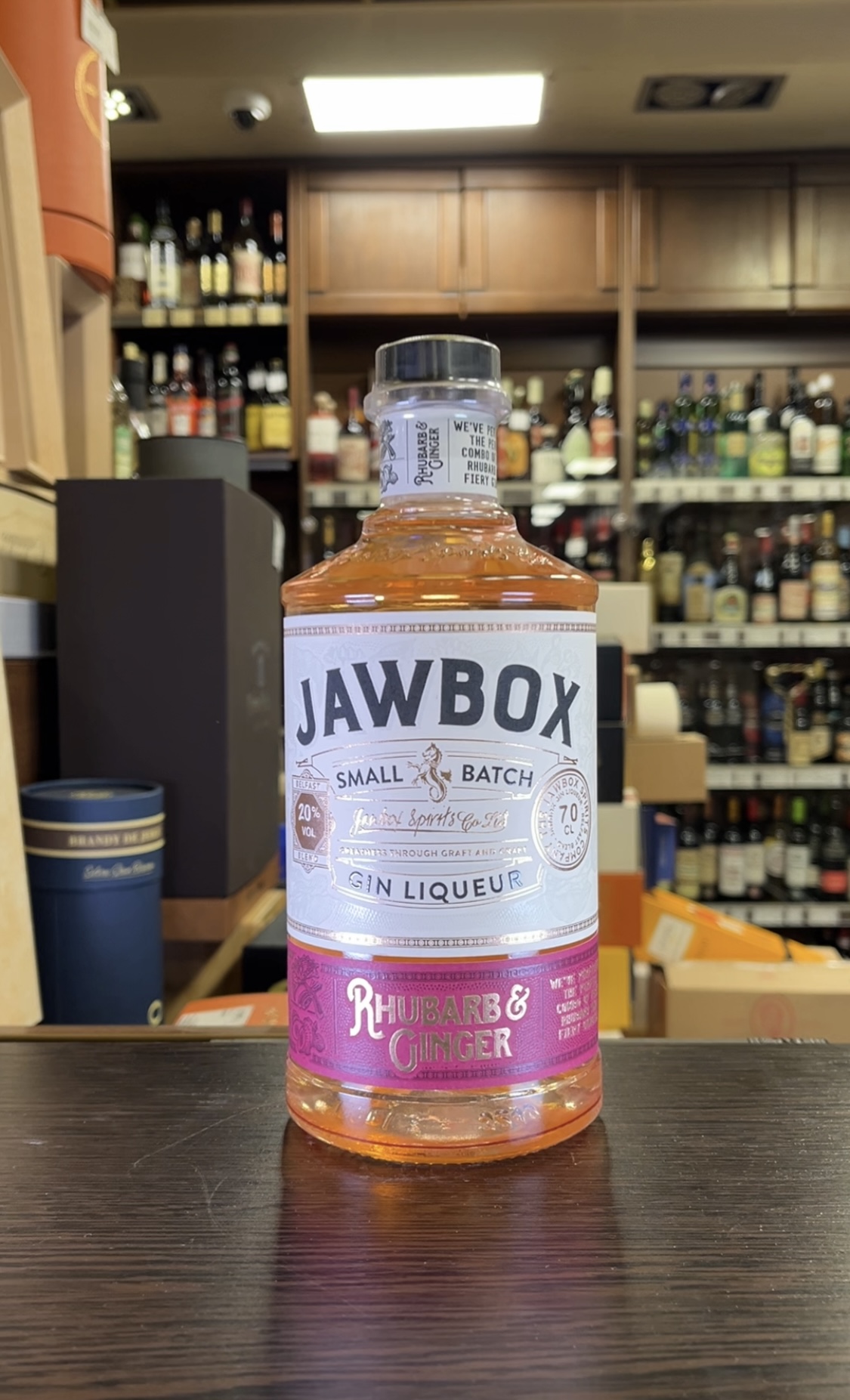 Jawbox Rhubarb Ginger Ликер Джоубокс Рубаб Джинджер 0.7л