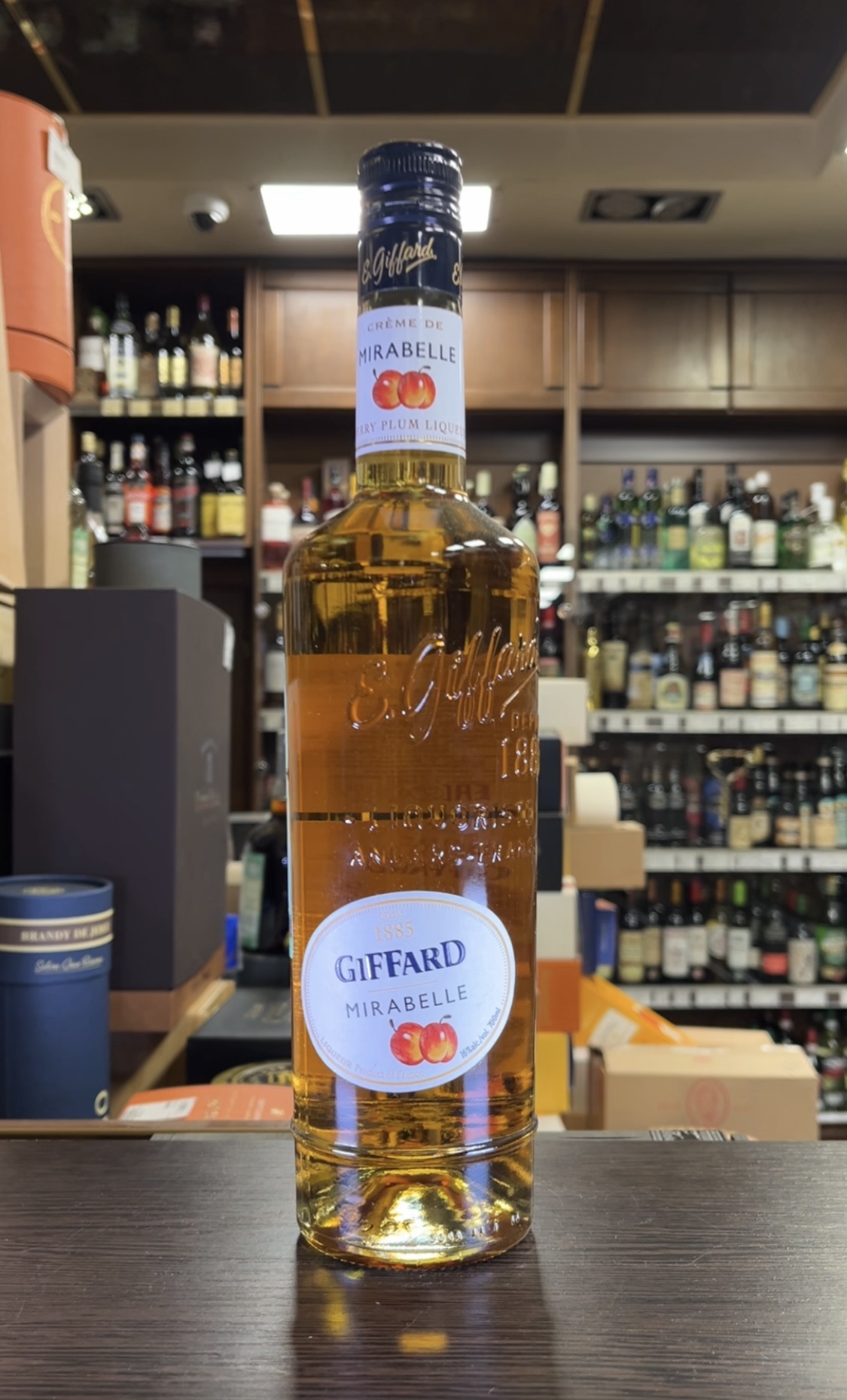 Giffard Mirabelle Cherry Plum Ликер Жиффар Алыча 0.7л