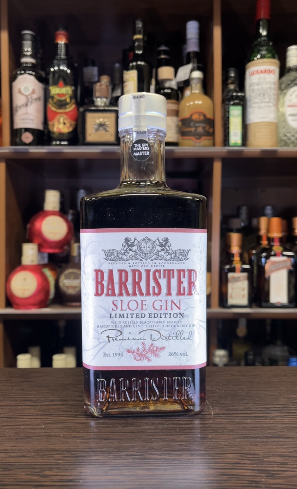 Barrister Sloe Gin Джин Барристер Слое 0.7л