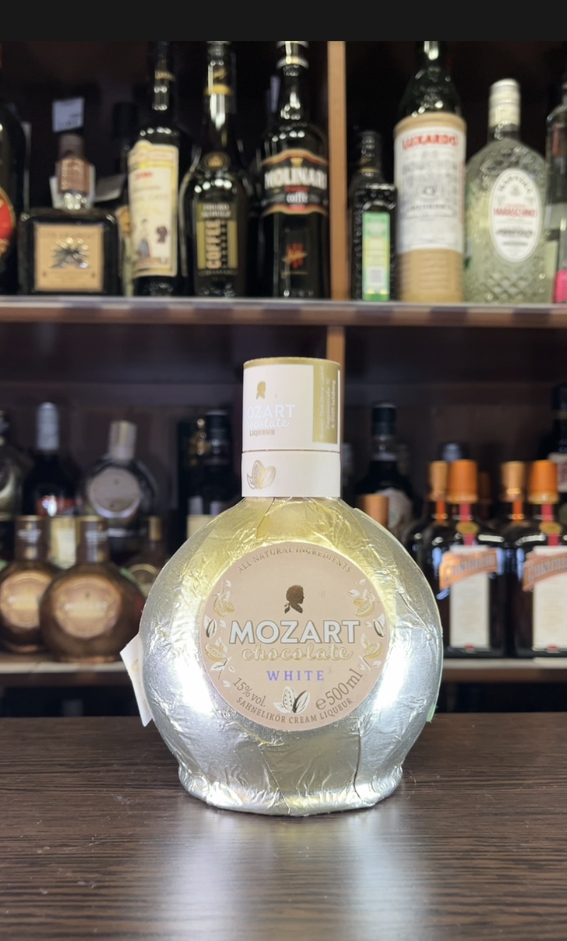 Mozart White Chocolate Ликер Моцарт Шоколад Крем Белый 0.5л