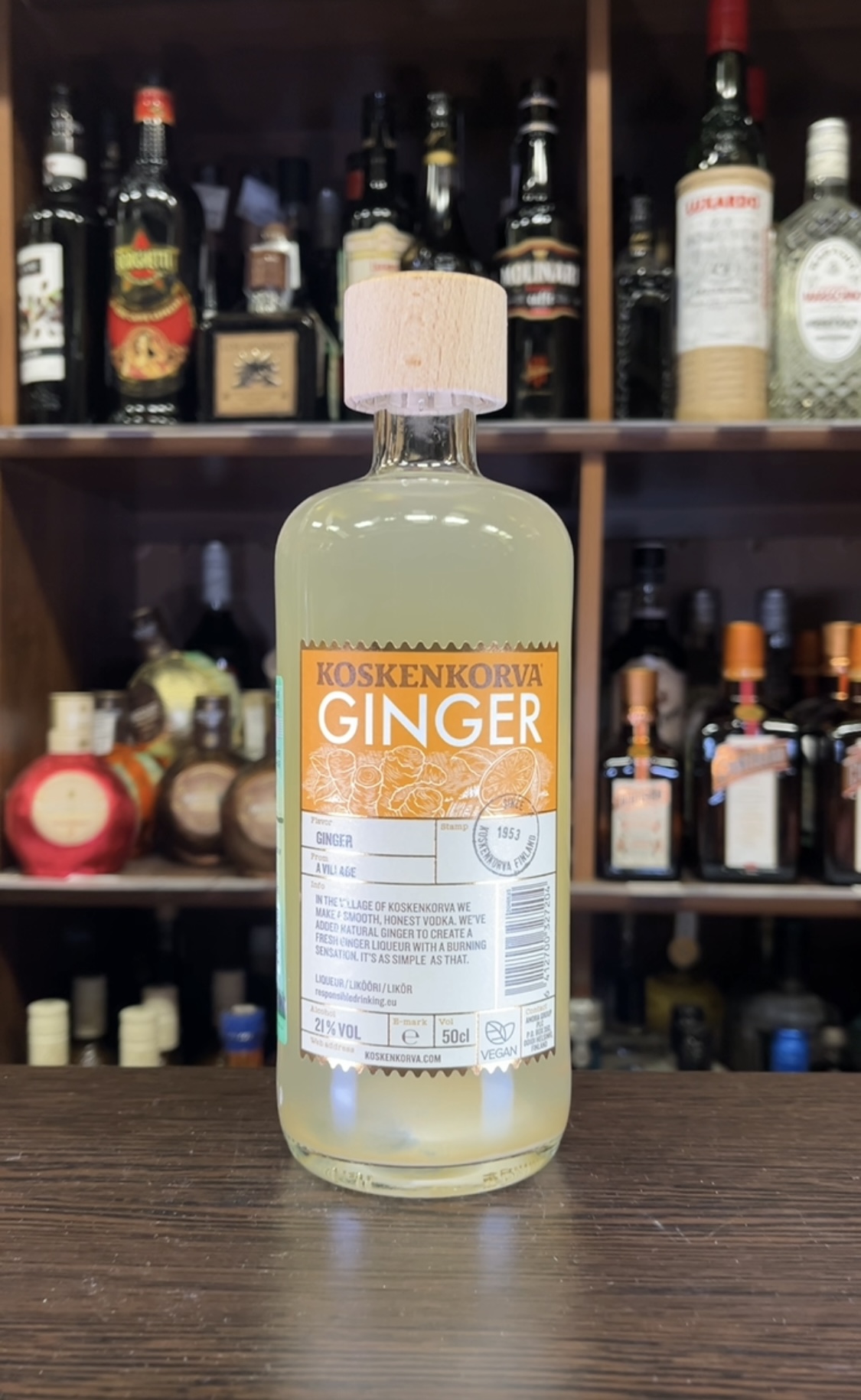 Koskenkorva Ginger Настойка Коскенкорва Имбирь 0.5л