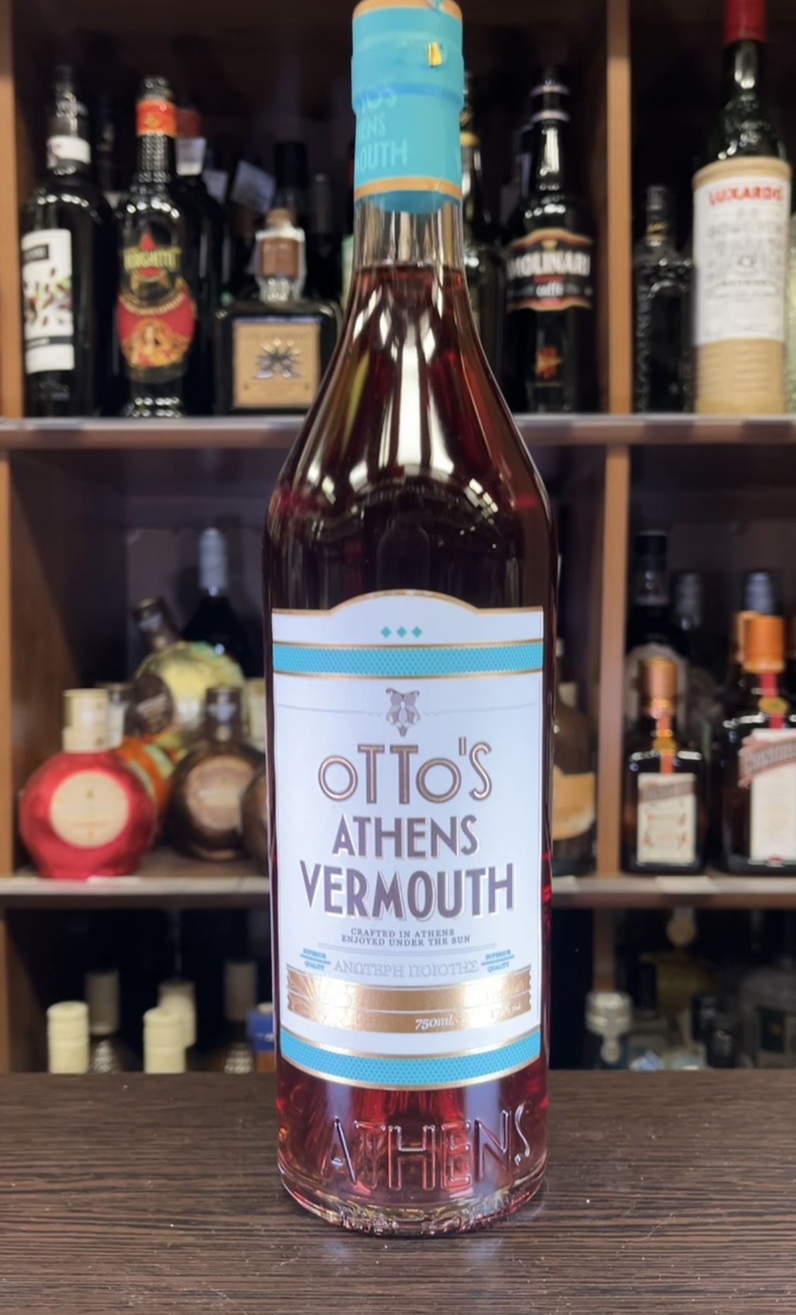 Vermouth Ottos Вермут Отто с Афинский 0.75л