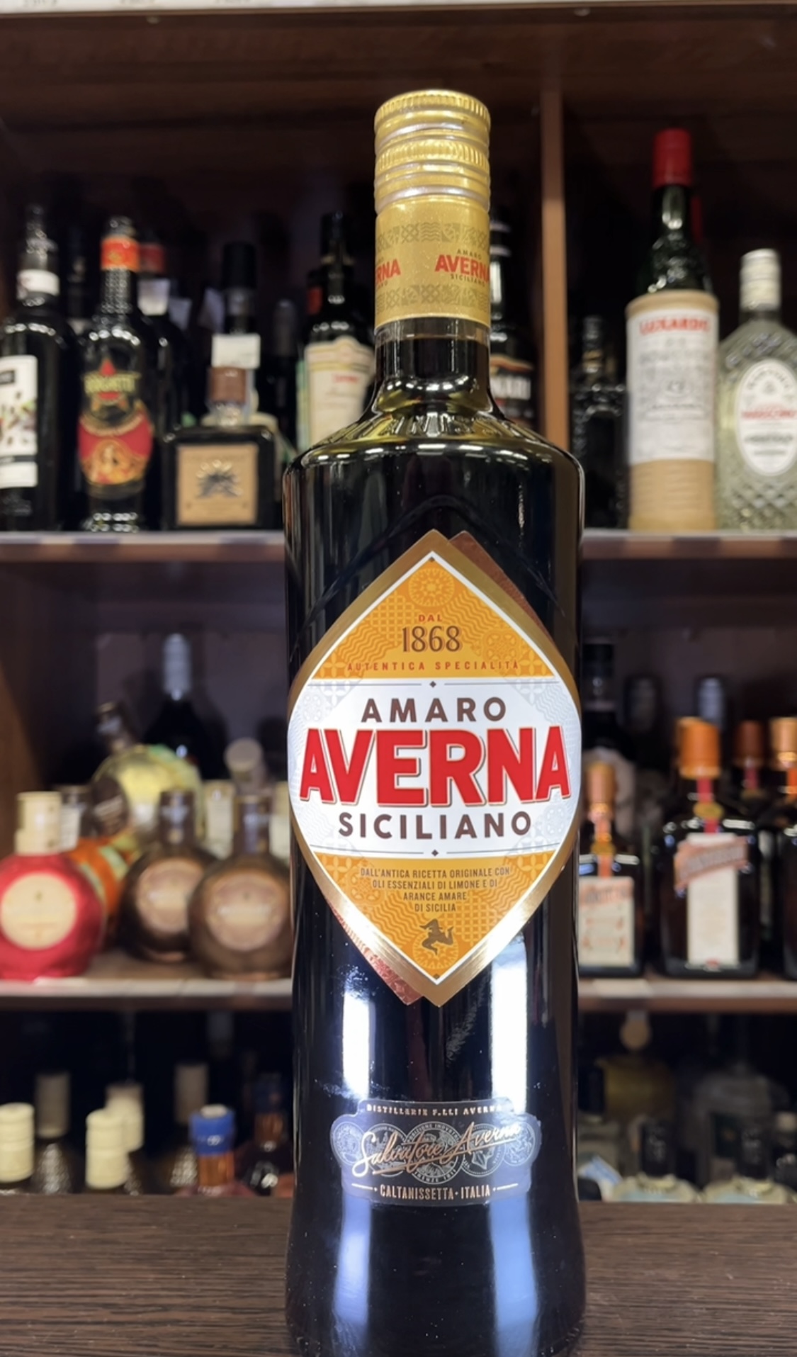 Averna Amaro Siciliano Ликер Аверна Амаро Сичилиано 1л