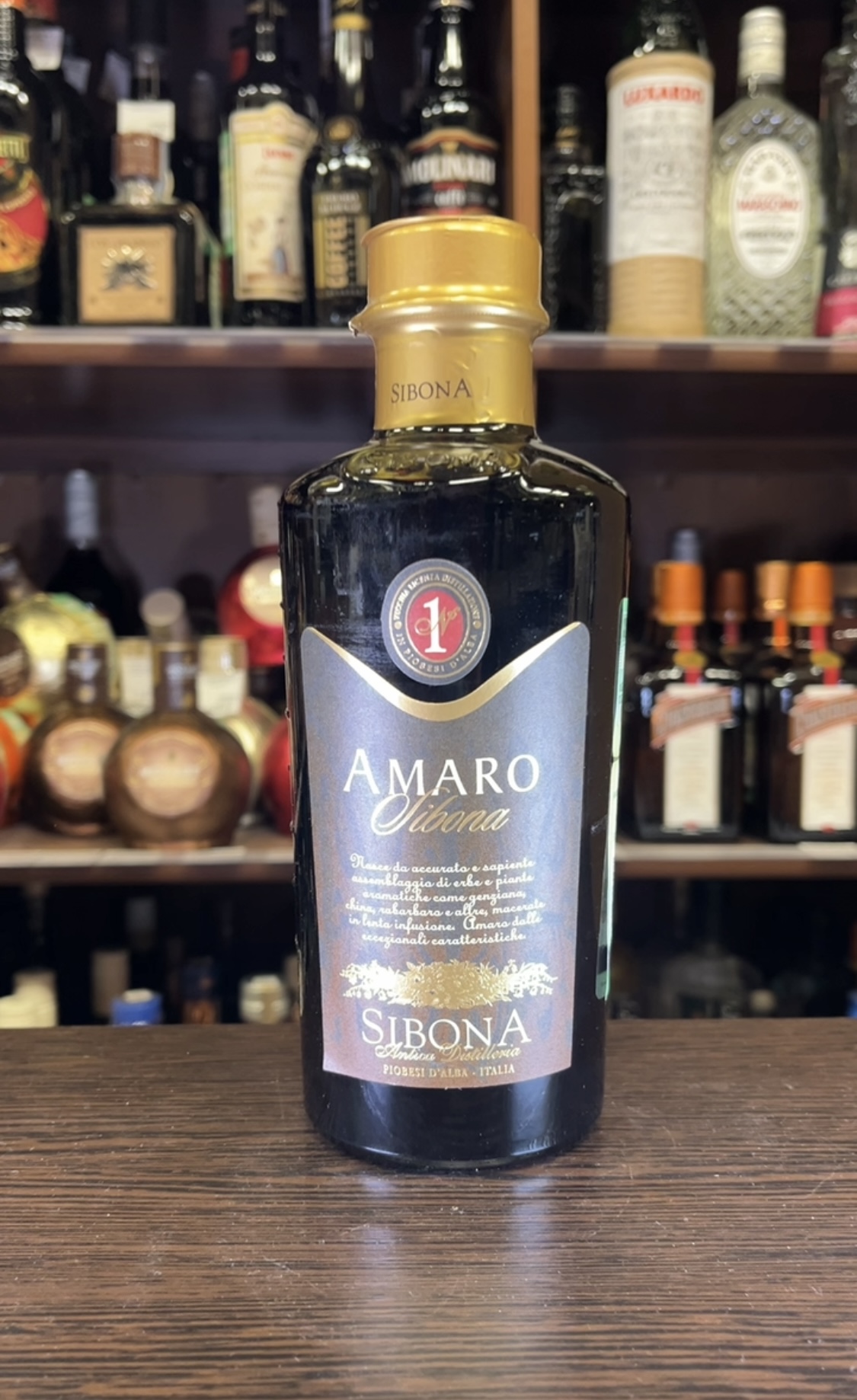 Amaro Bitter Sibona Ликер Сибона Амаро 0.5л