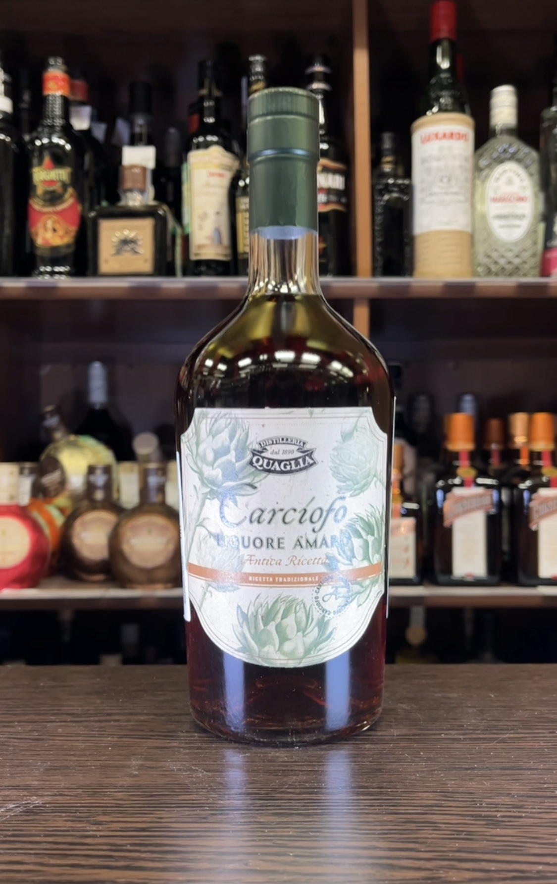 Quaglia Amaro Carciofo Ликер Куалья Амаро Артишок 0.7л