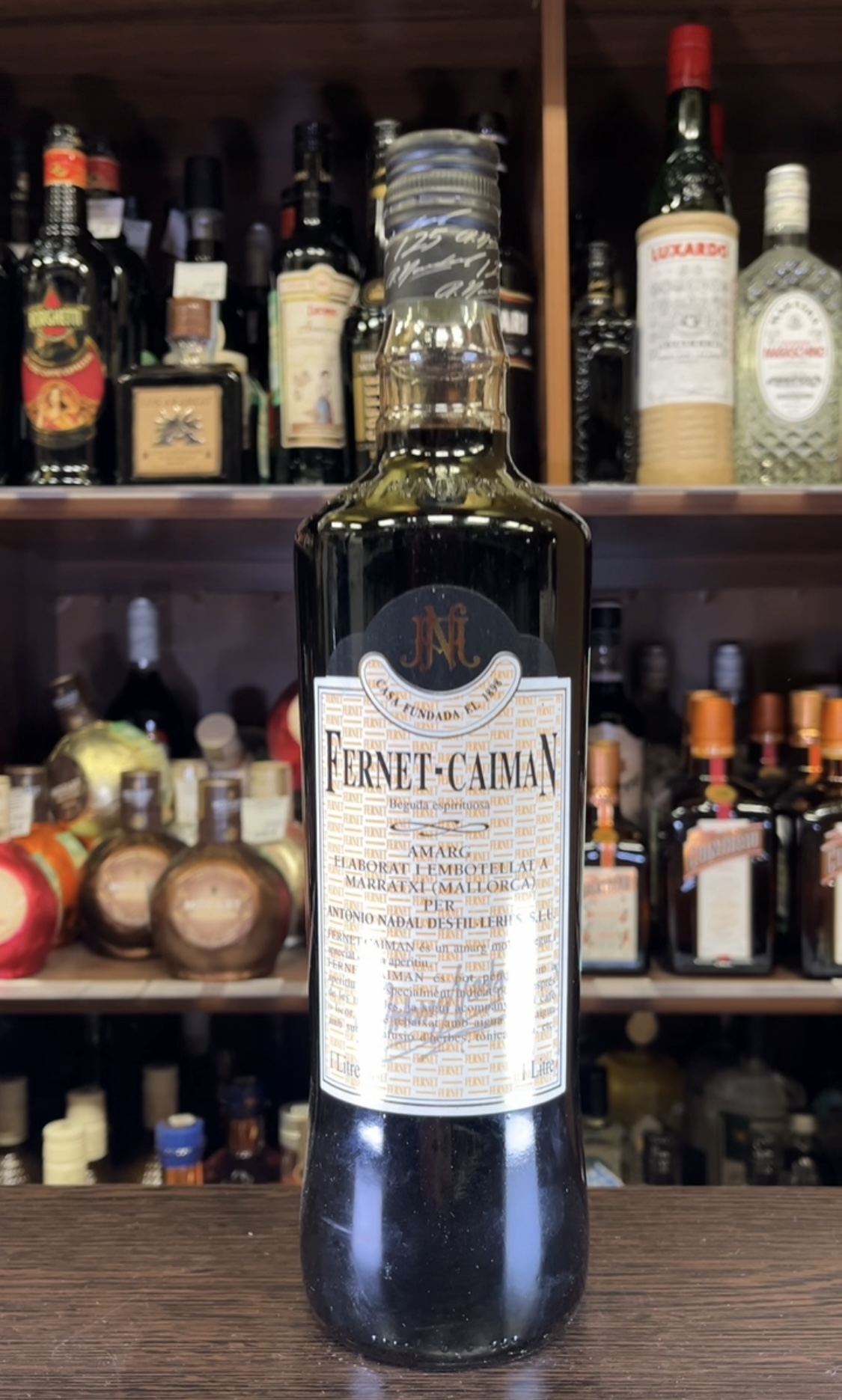 Fernet Caiman Настойка горькая Фернет Кайман 1л