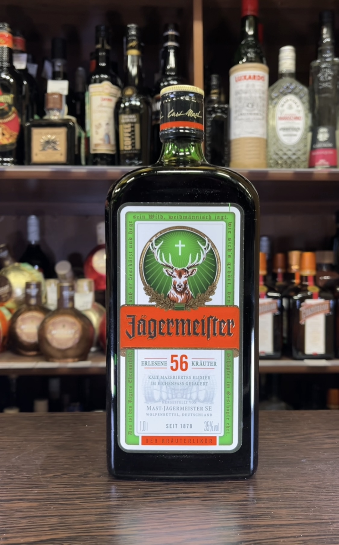 Jagermeister Ликер Егермейстер 1л