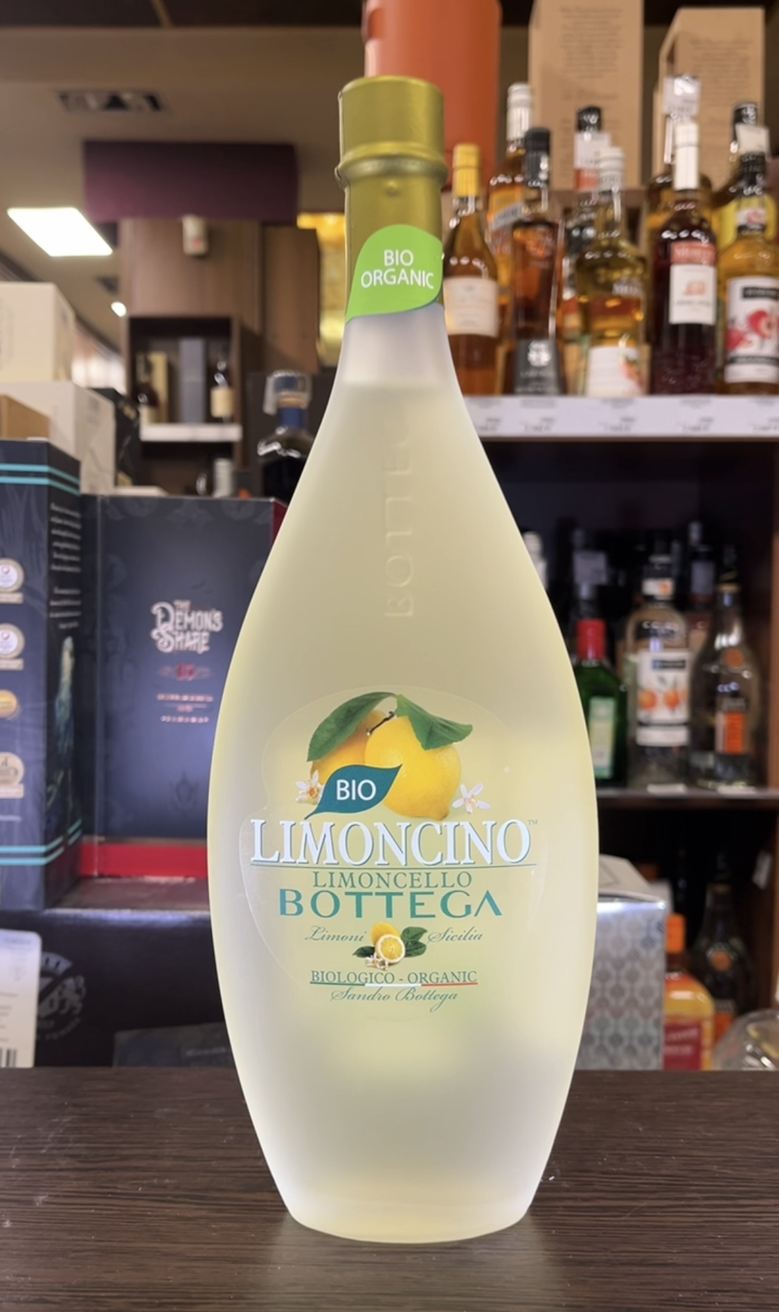 Limoncino Bottega Ликер Крем Боттега Лимончино Лимончелло Биолоджико 0.5л